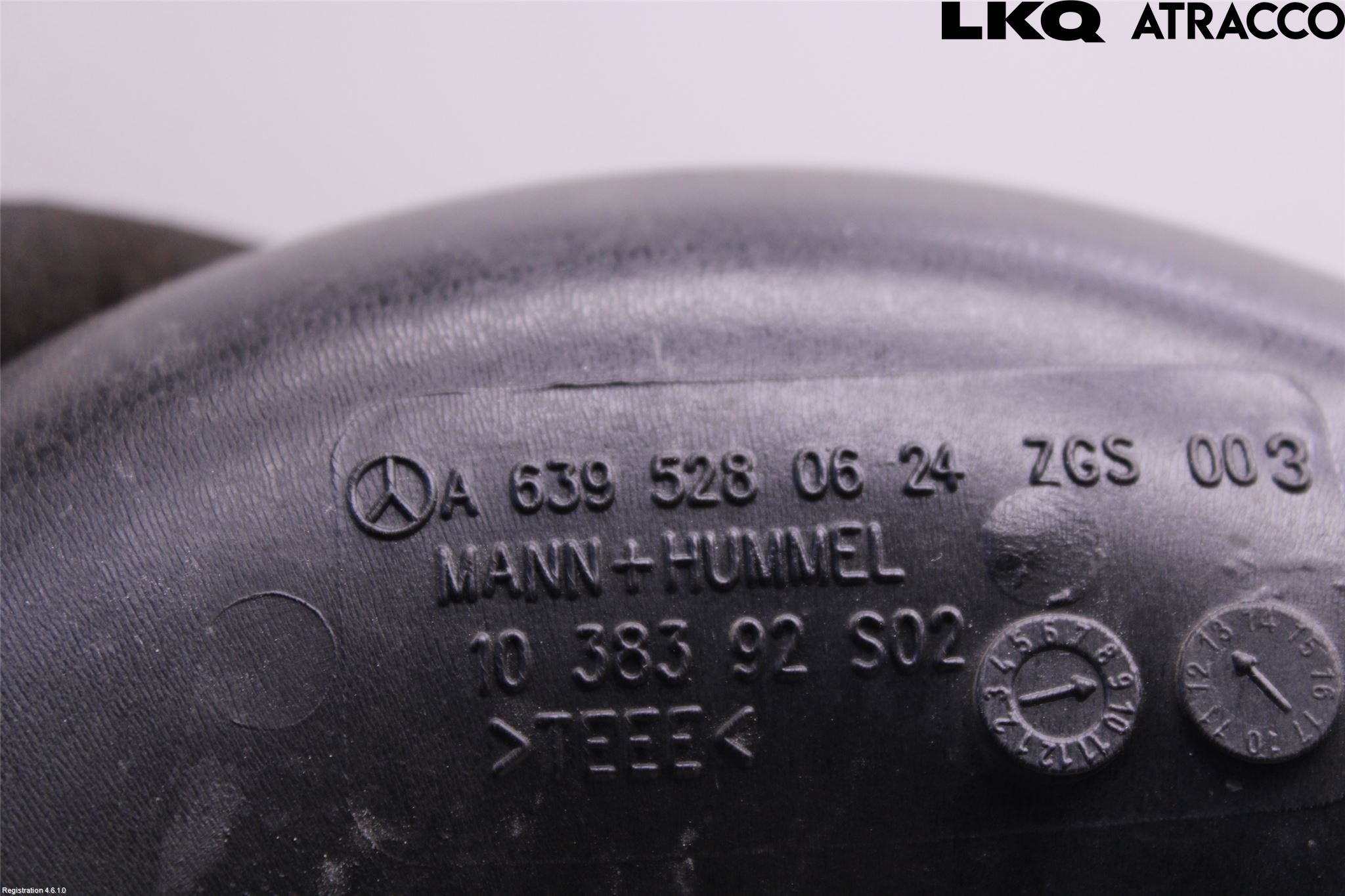 Mercedes-Benz MB VITO/VIANO (W639) 04-14 Inns Gummibelg - Slange