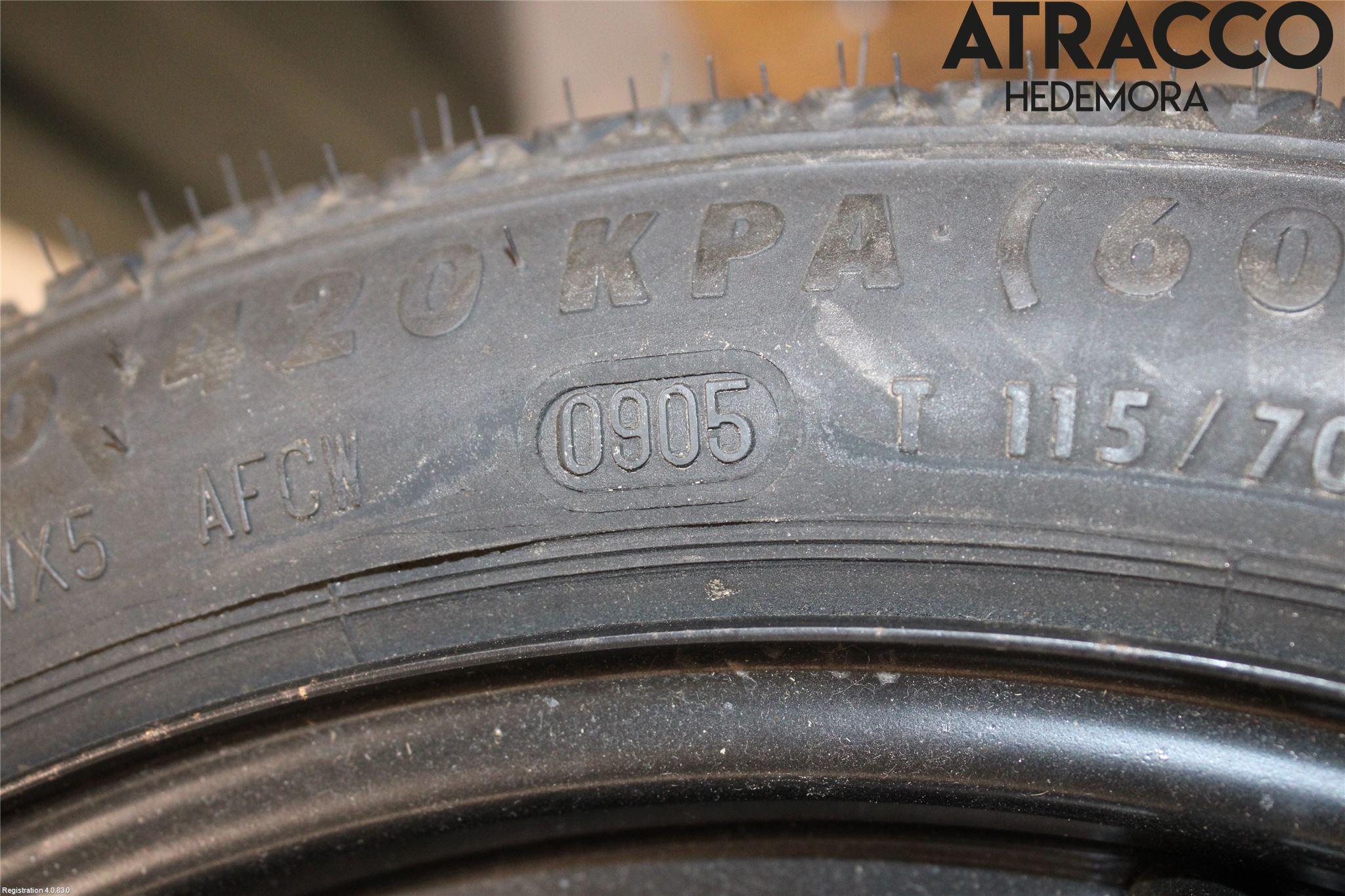 Opel ASTRA H 04-12 Hjul Reservehjul Minitype