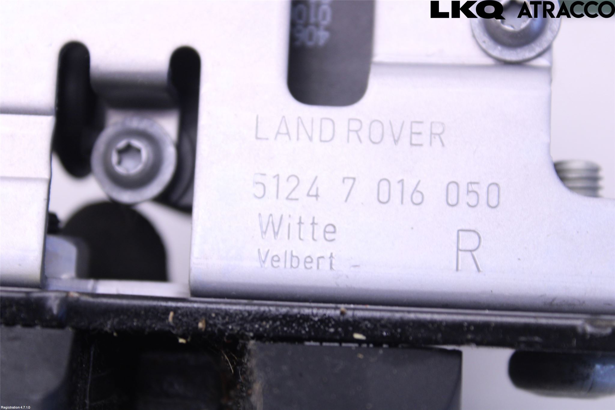 Landrover LAND ROVER DISCOVERY 4 10-16 Bakluke-Lokk Låsekasse