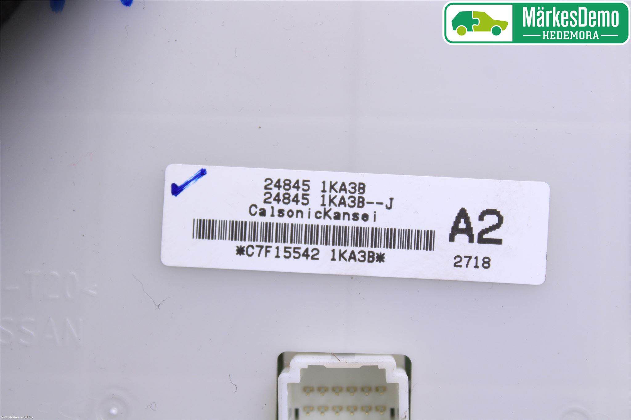 Nissan JUKE 10-14 Varme Ac Betjening-Display
