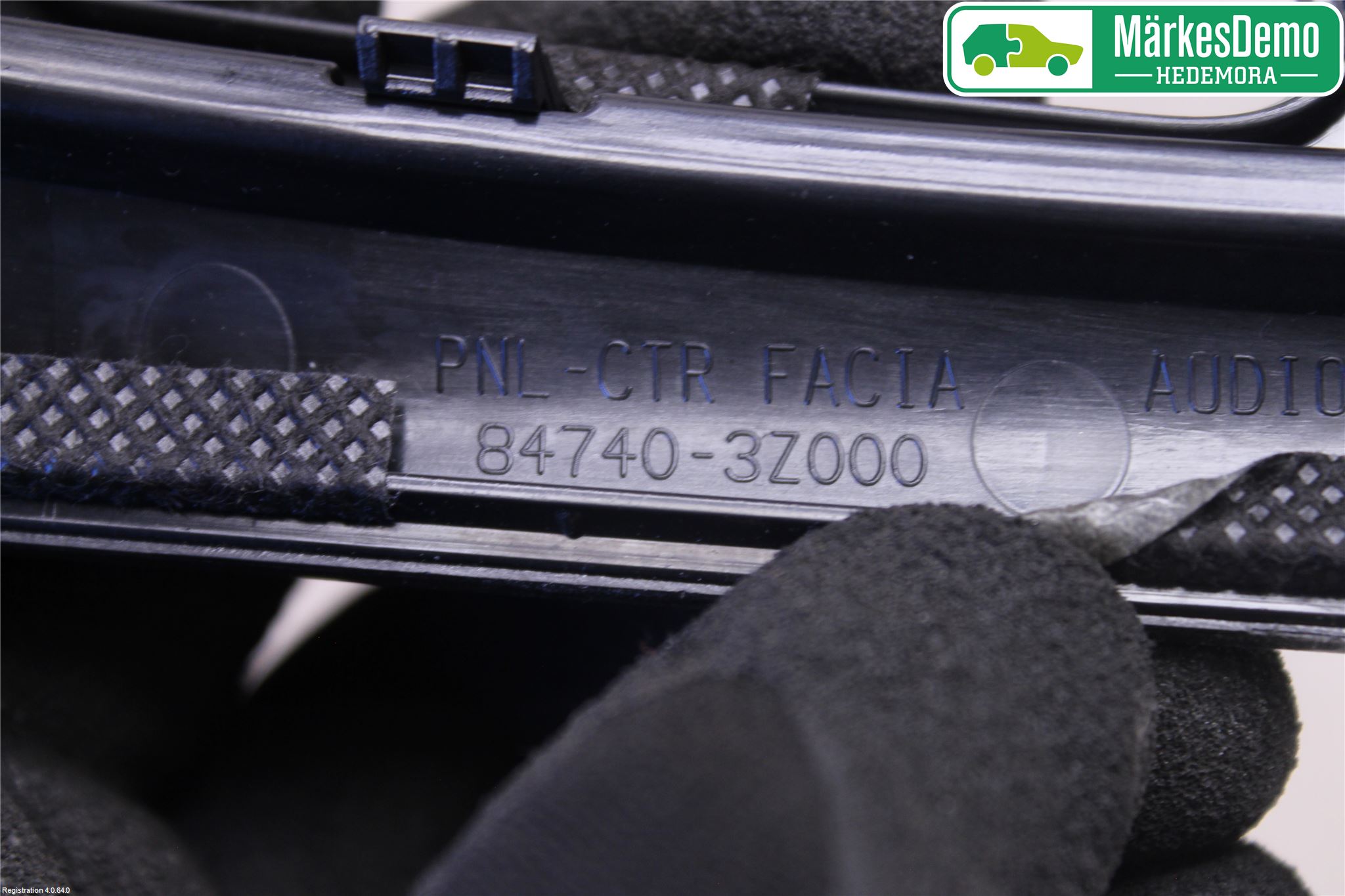 Hyundai i40 08-15 Innr Radio Ramme