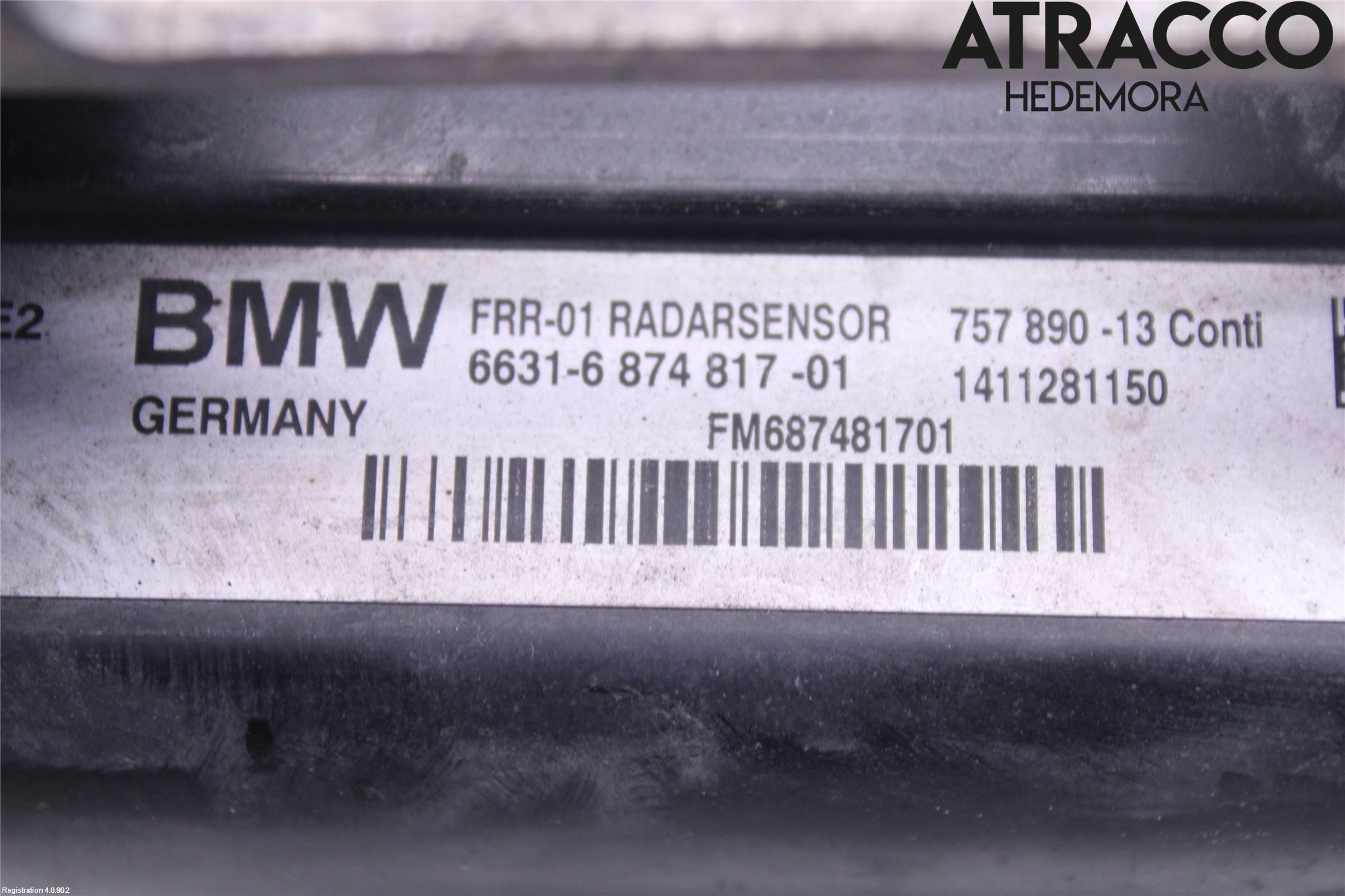 BMW 5 F10/F11/F18 09-17 Sensor Fartsbegrensning