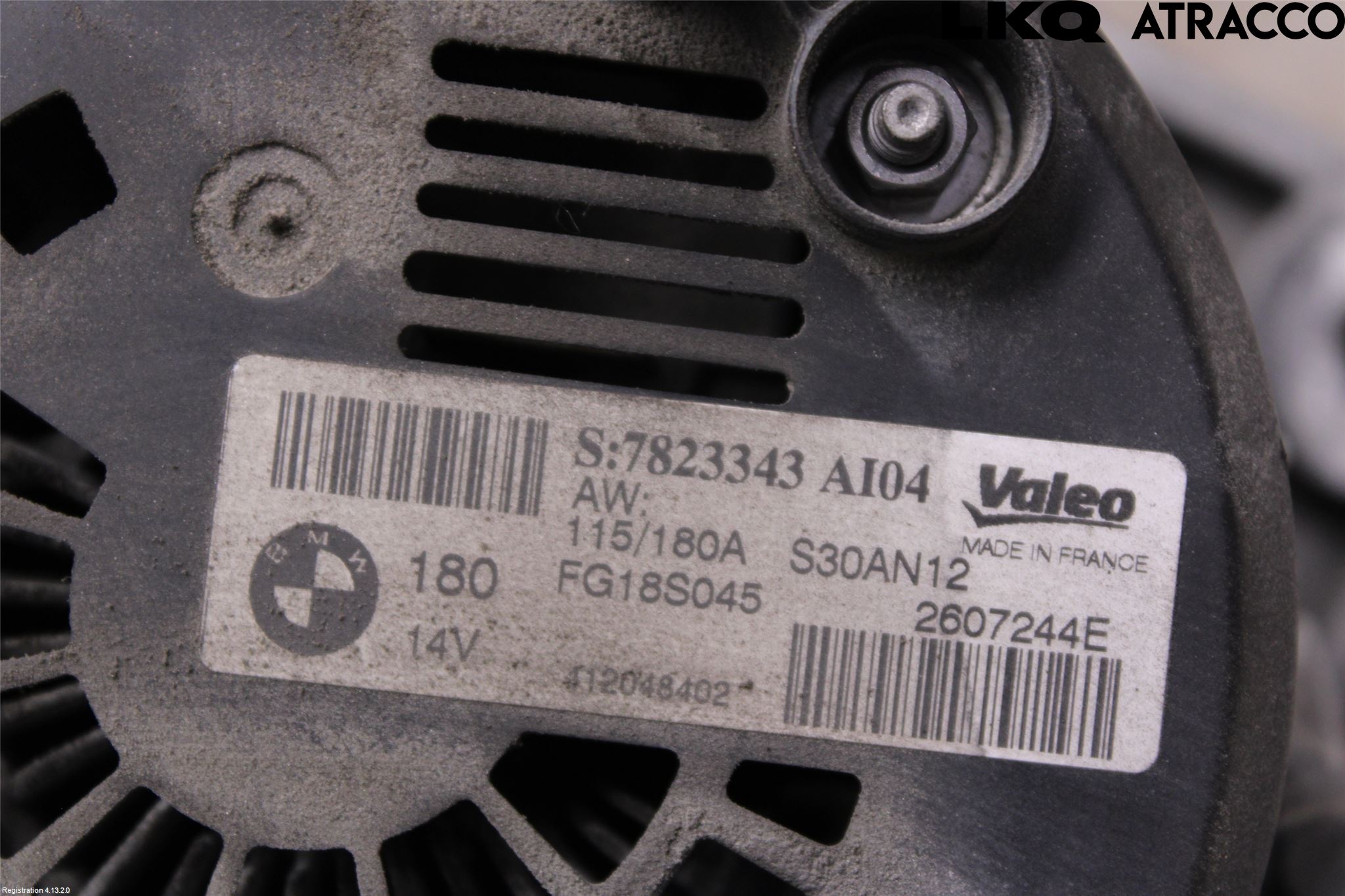 BMW 3 F30/F31/F80 12-19 Dynamo