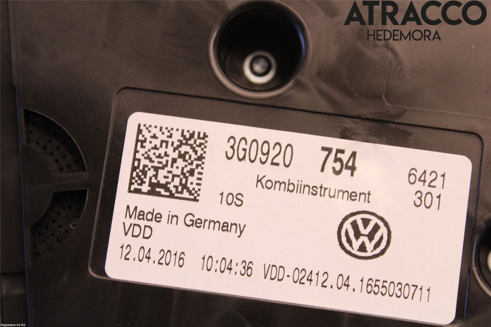 Volkswagen VW PASSAT 15-19 Instr Kombinert
