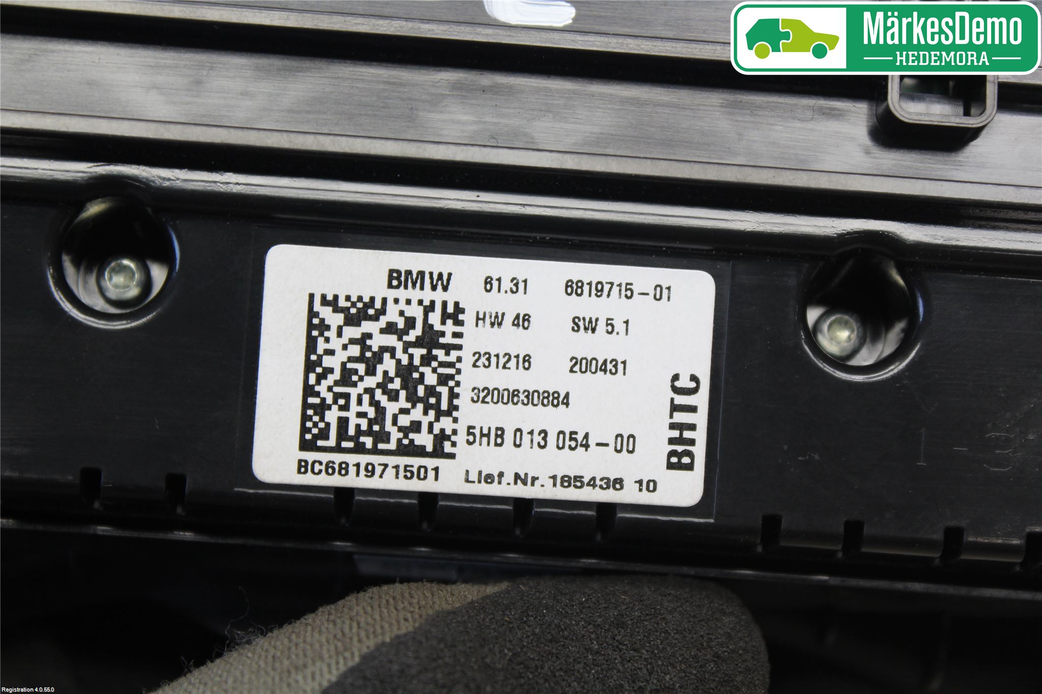 Mini ONE/COOPER 3DR F56 14-24 Varme Ac Betjening-Display