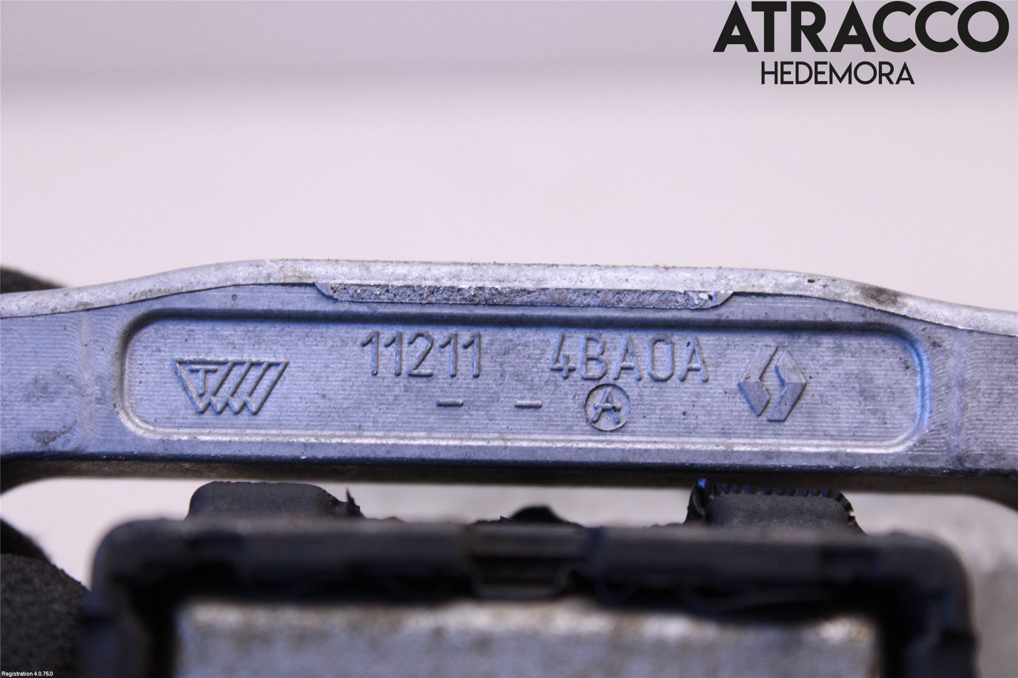 Nissan QASHQAI 14-17 Motor Feste Stål-Alu