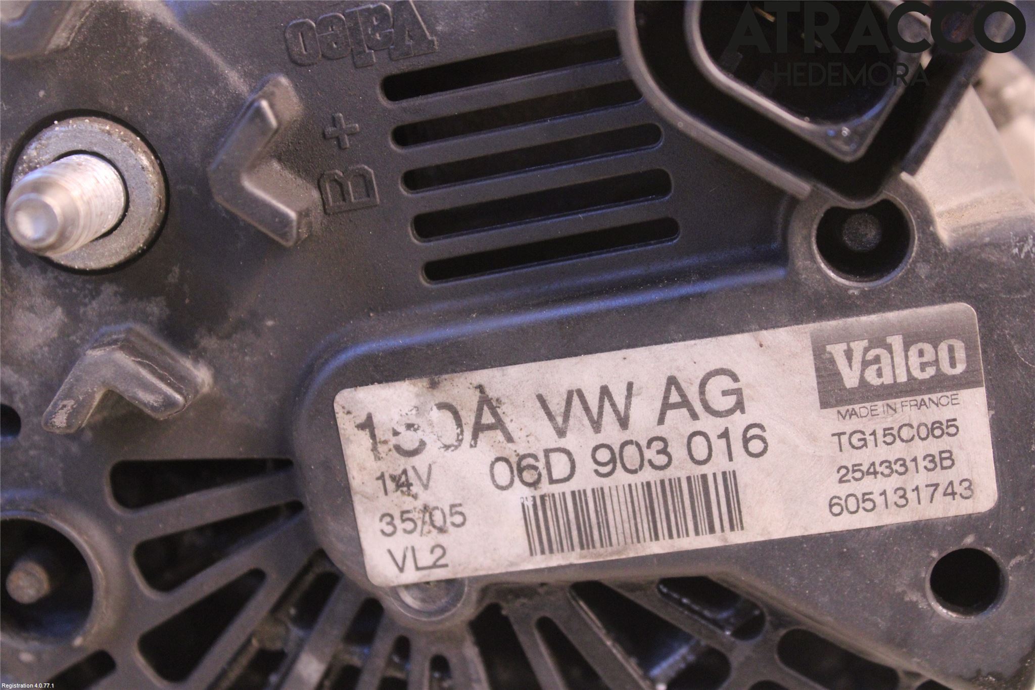 Audi A4/S4 05-07 Dynamo