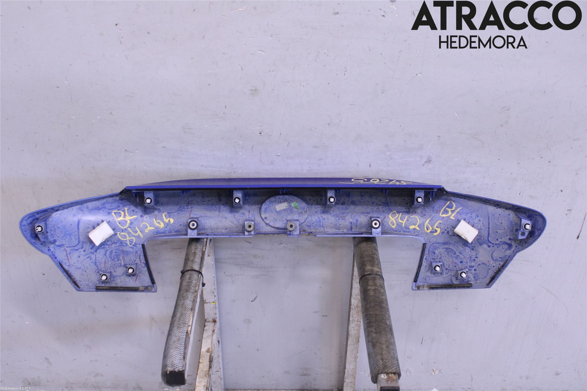 Toyota C-HR 16-23 Refleksplate - Skiltplate