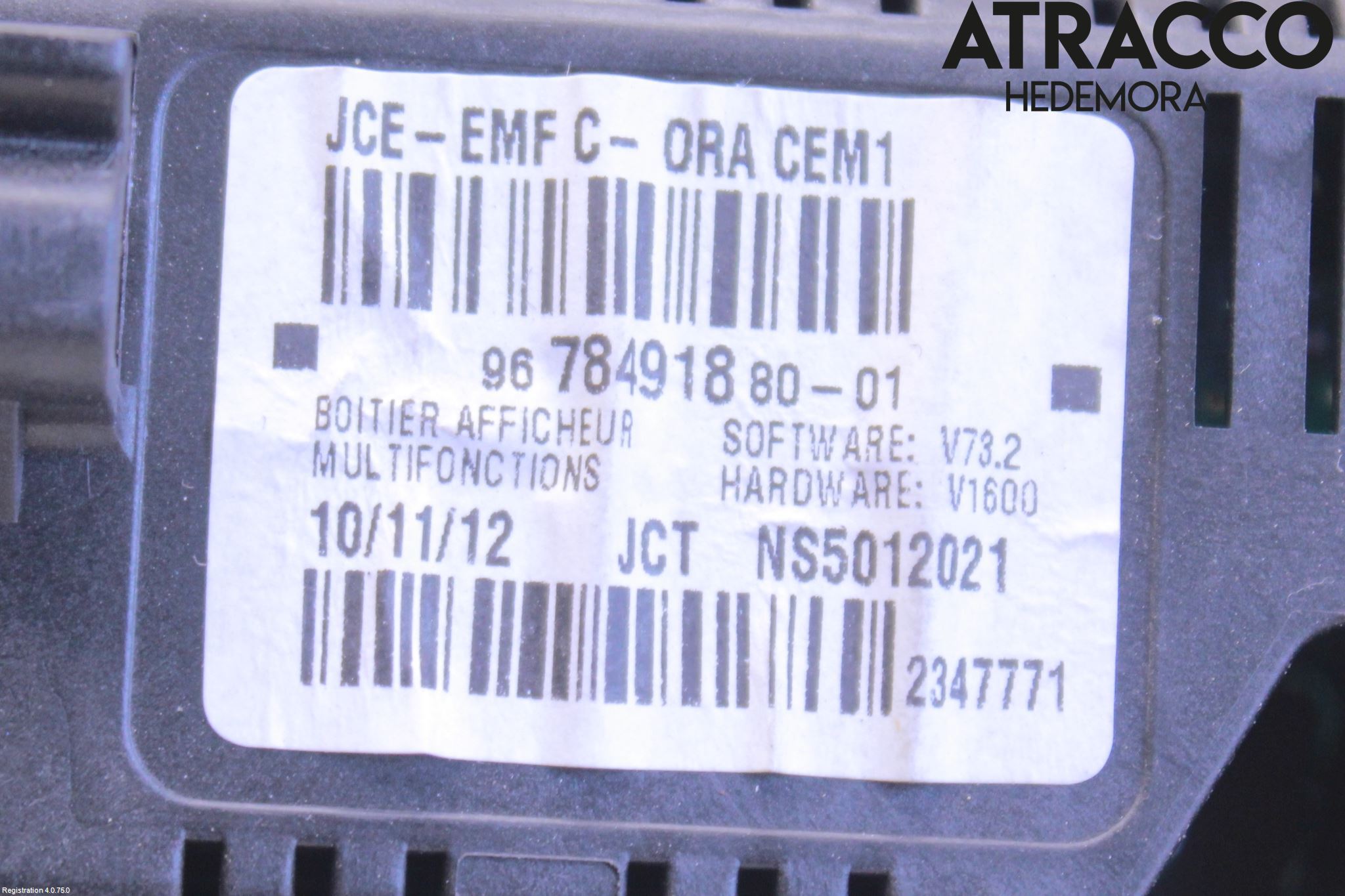 Citroen C5 08-17 Kjørecomputer