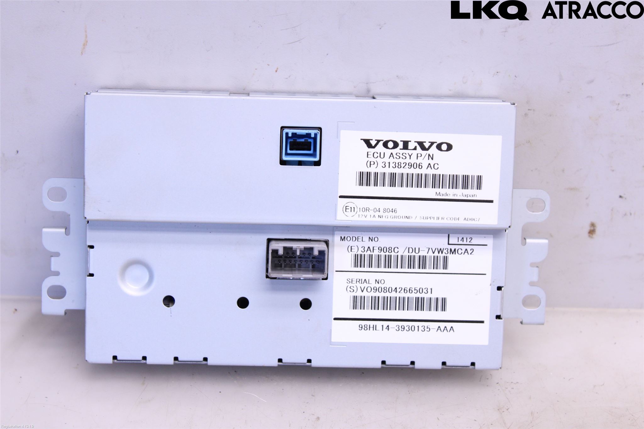 Volvo XC70 14-16 Instr Varselys - Display