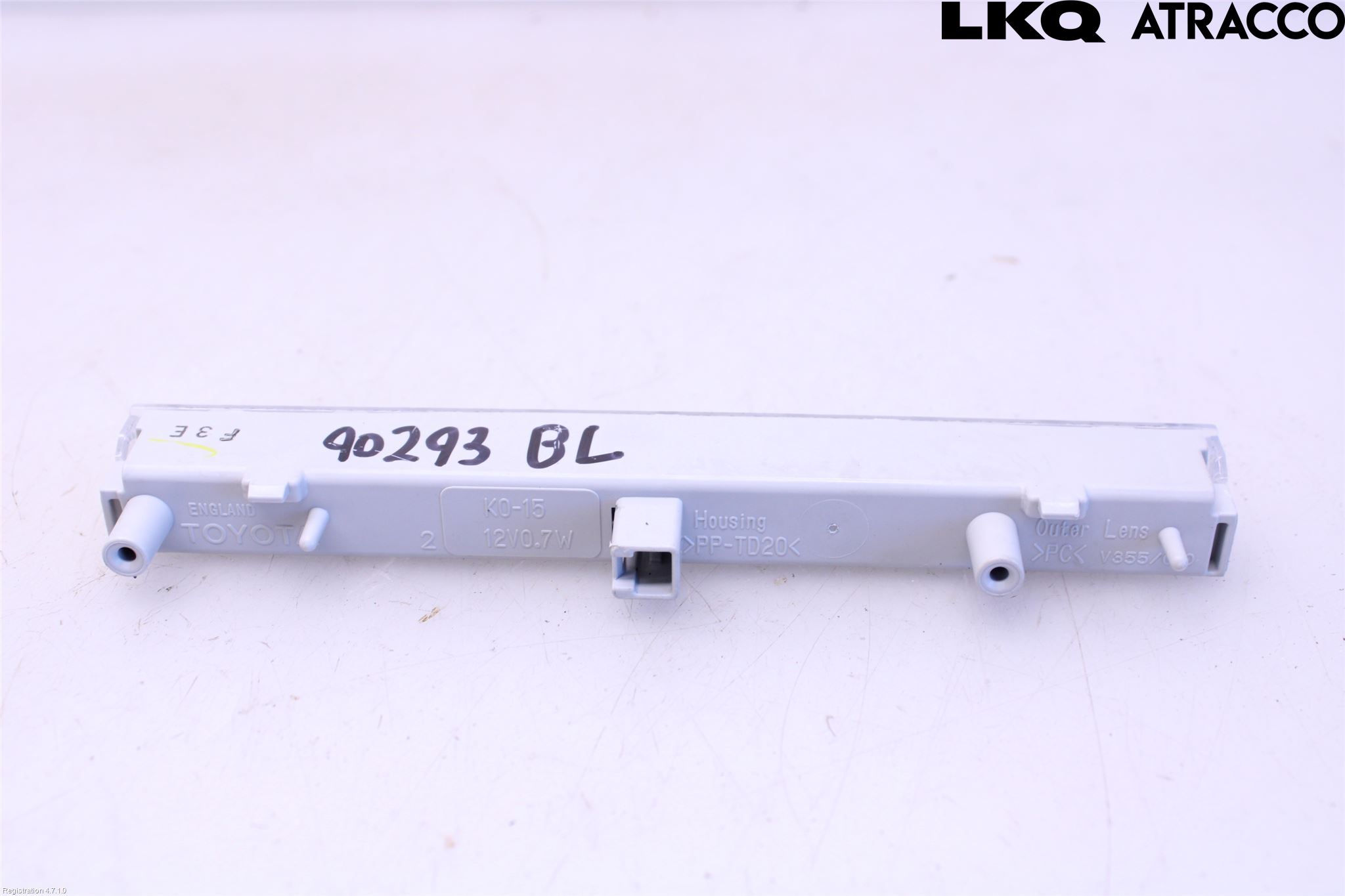 Toyota YARIS XP21 20- Bremselys Bakrute