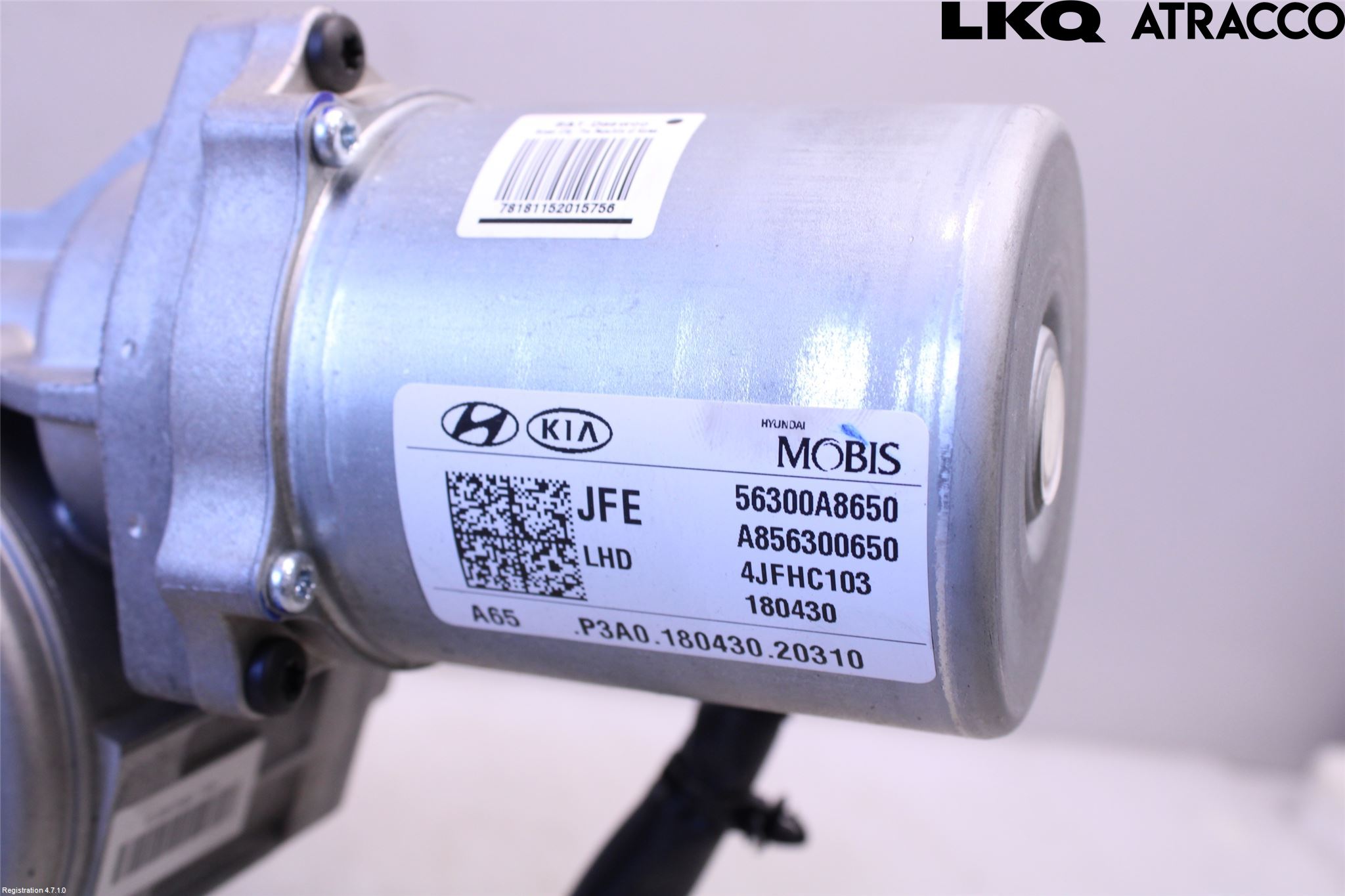 Kia OPTIMA 16-20 Rattakselaggregat Innebygd Servo