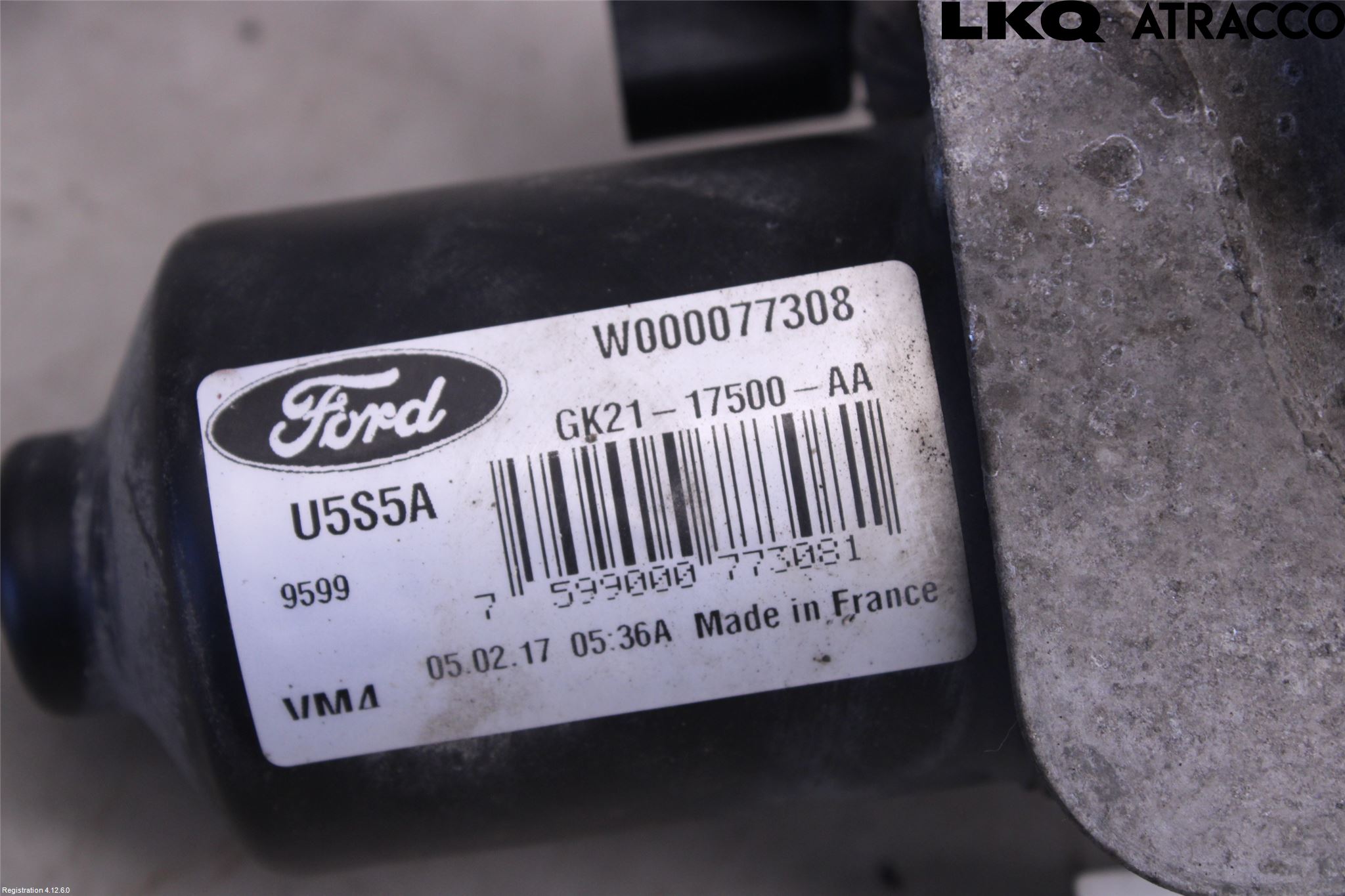 Ford TRANSIT SKÅP/BUSS 14-22 Viskermotor Frontrute