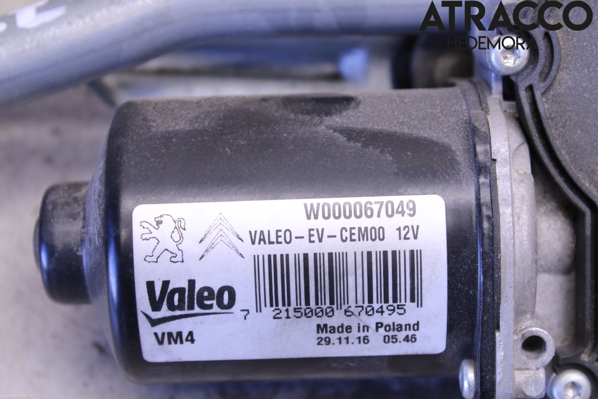 Peugeot EXPERT/E-EXPERT 17- Viskermotor Frontrute