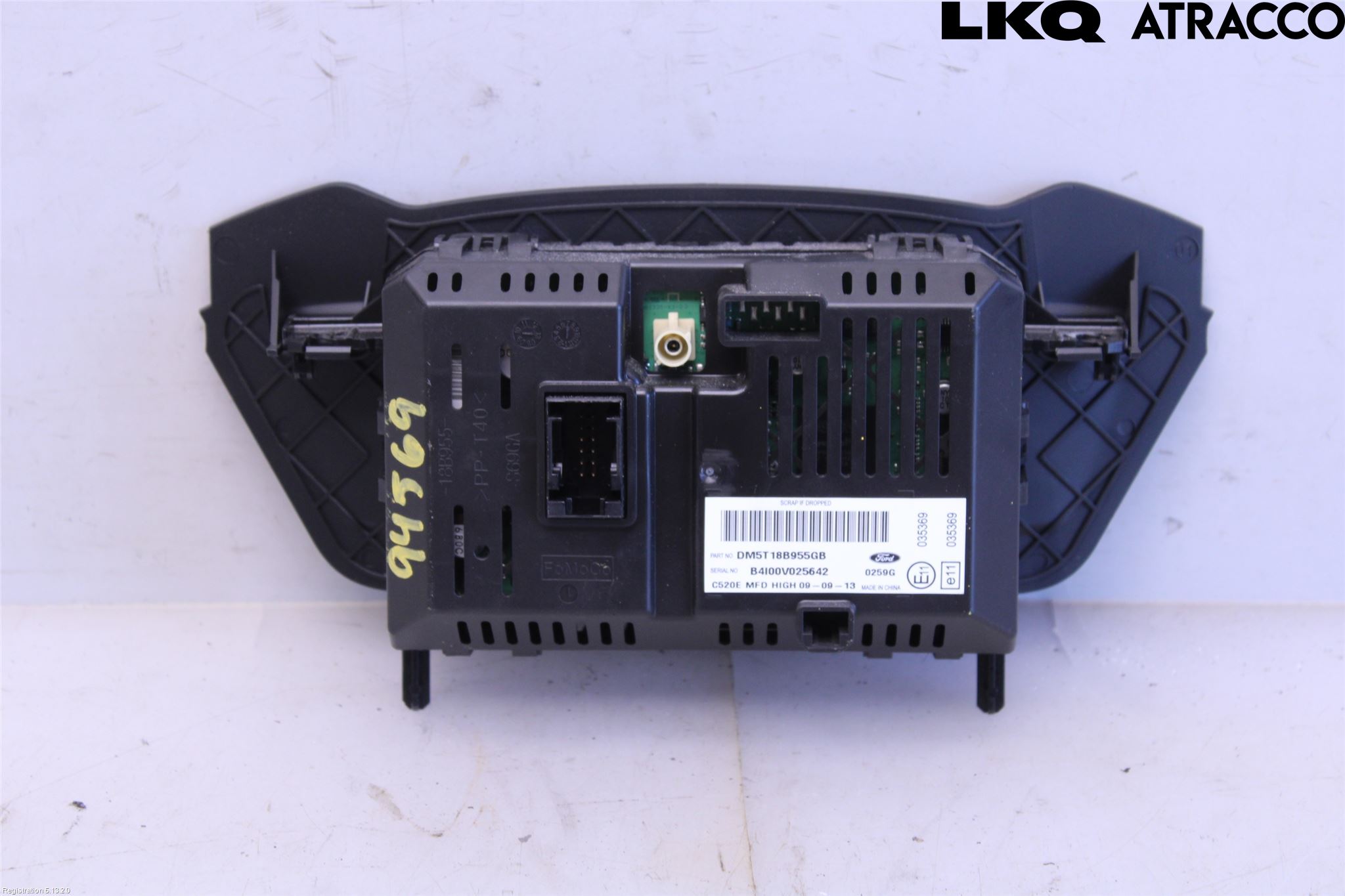 Ford KUGA 13-16 Instr Skjerm Dvd-Gps-Ac-Tlf