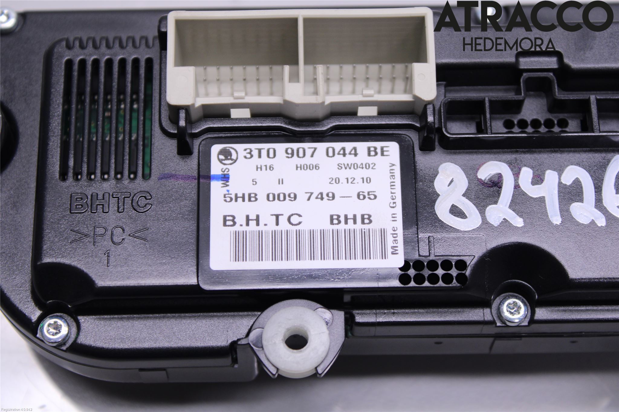Skoda OCTAVIA (1Z) 05-13 Varme Ac Betjening-Display