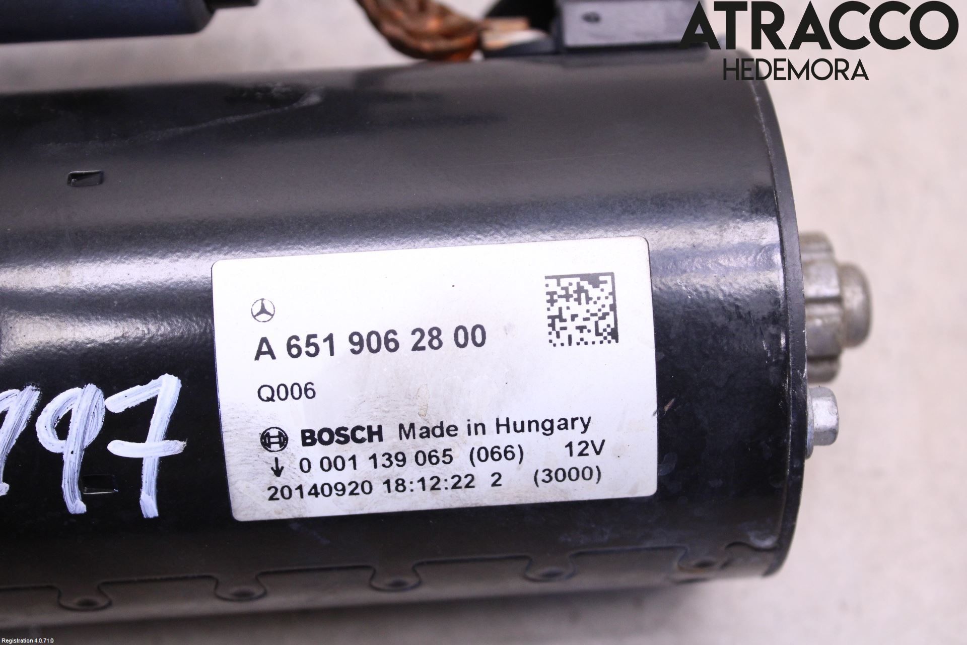 Mercedes-Benz MB C-KLASS (W205) 14-21 Startmotor Diesel