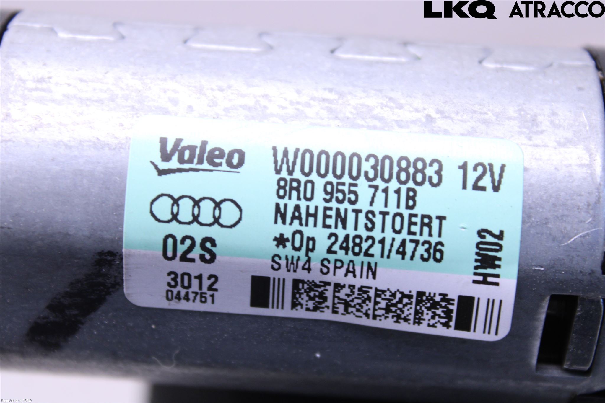 Audi Q5 09-16 Viskermotor Bakluke
