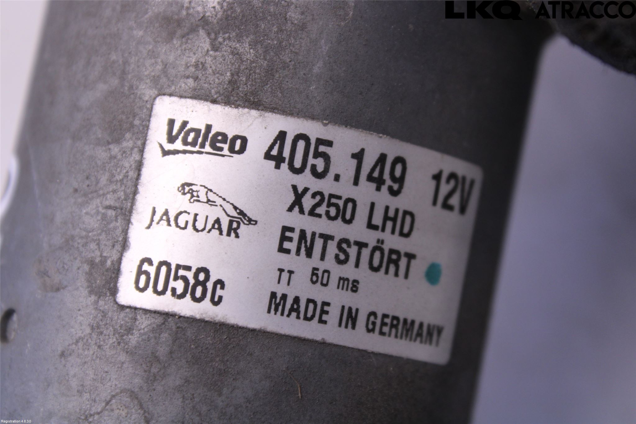 Jaguar XF 08-15 Viskermotor Frontrute