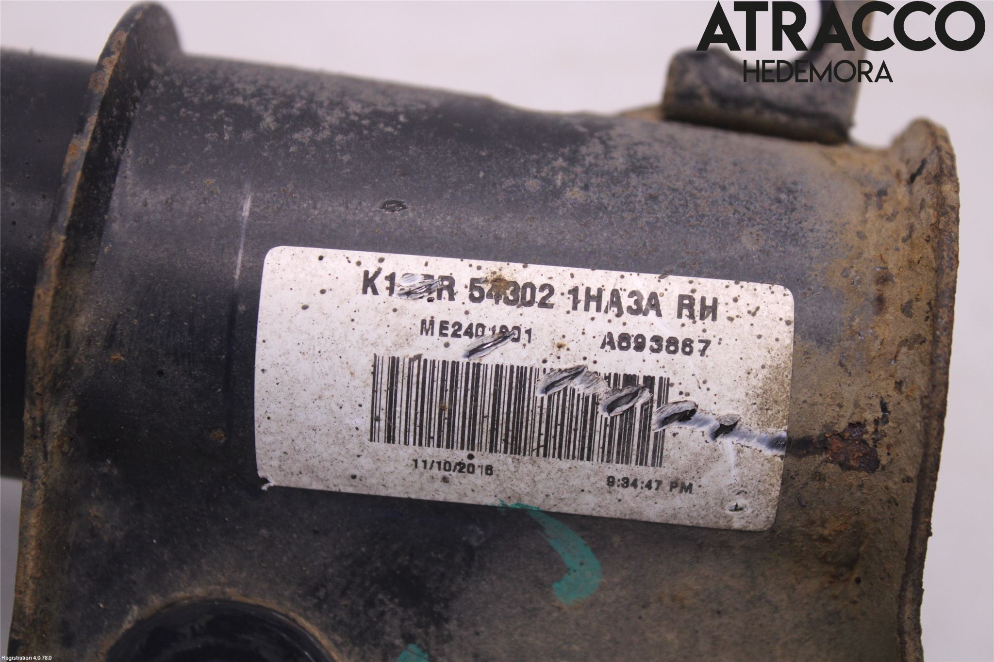 Nissan MICRA 11-16 Fjærbein Foran Høyre