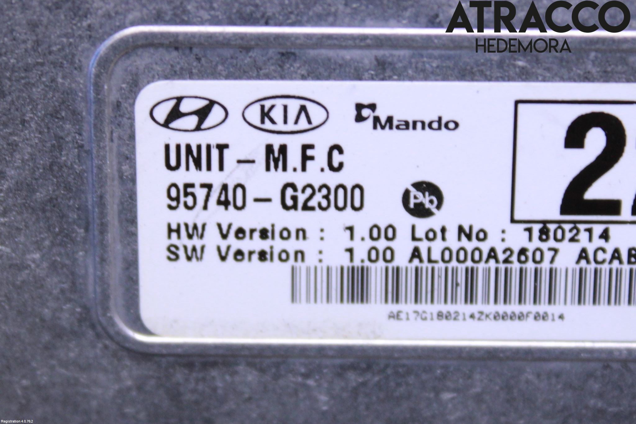 Hyundai IONIQ AE 17-22 Sensor Kollisjonsbeskyttelse