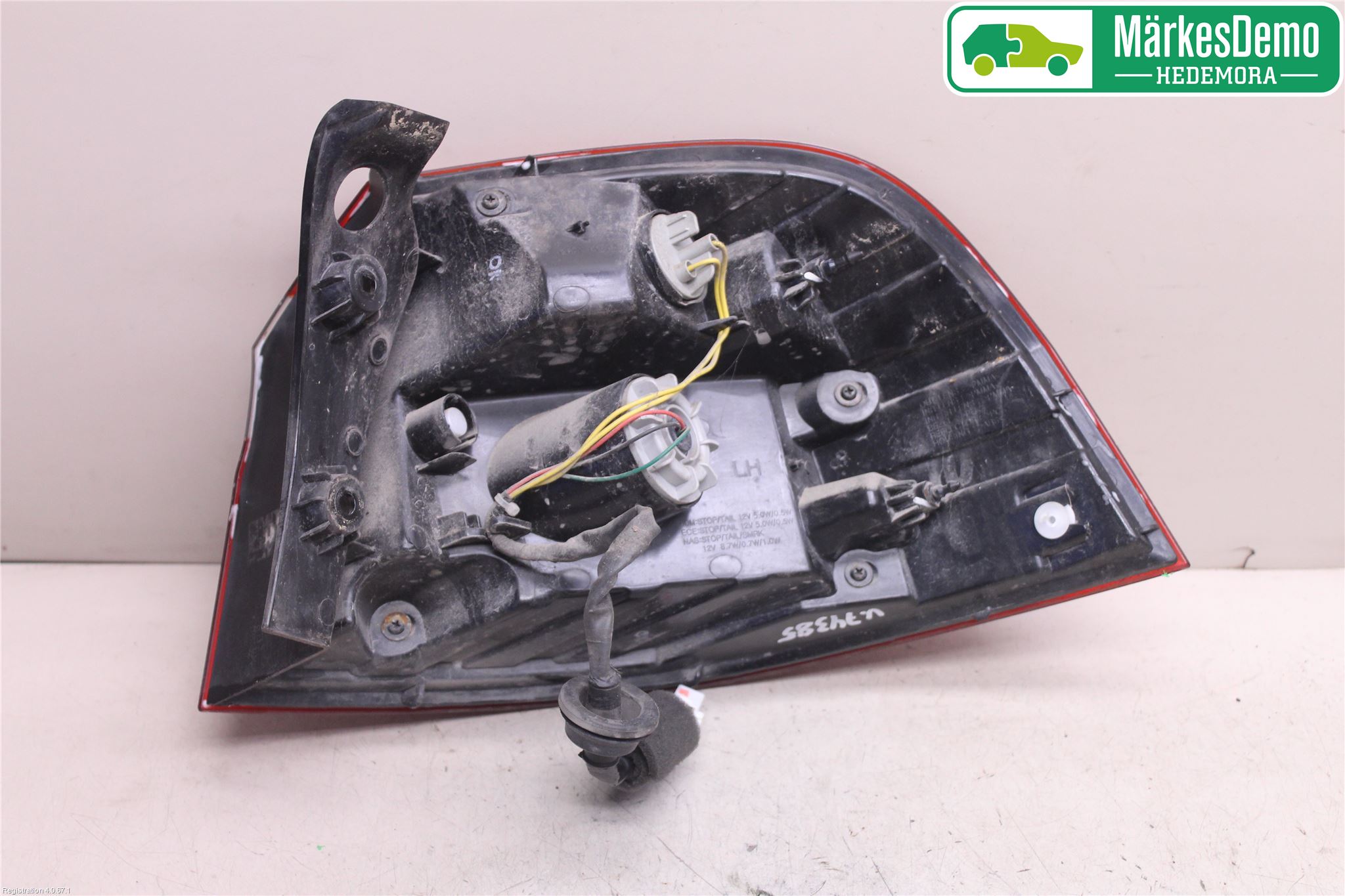 Kia RIO 12-16 Baklykt Venstre