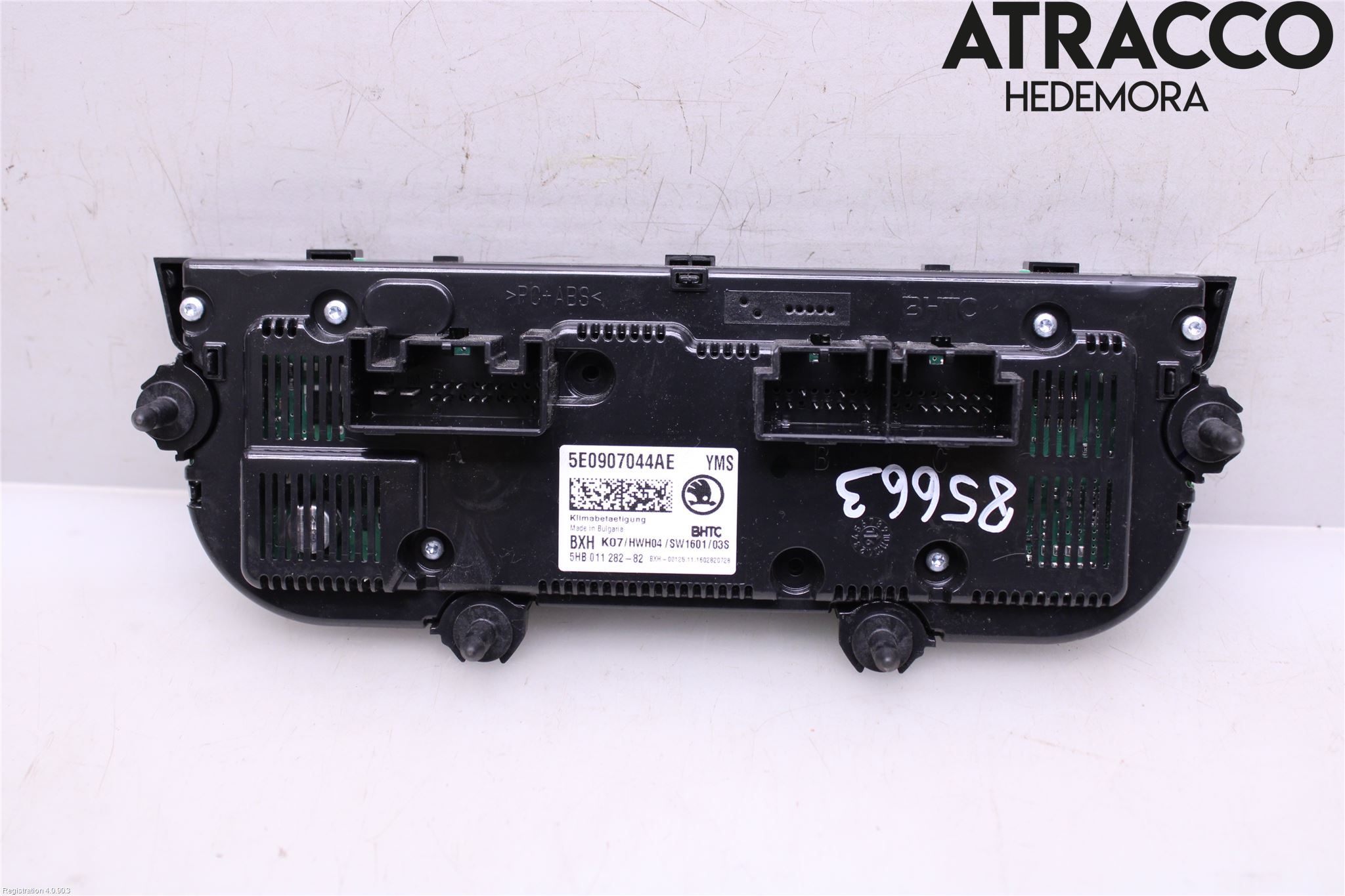 Skoda OCTAVIA (5E) 13-20 Varme Ac Betjening-Display