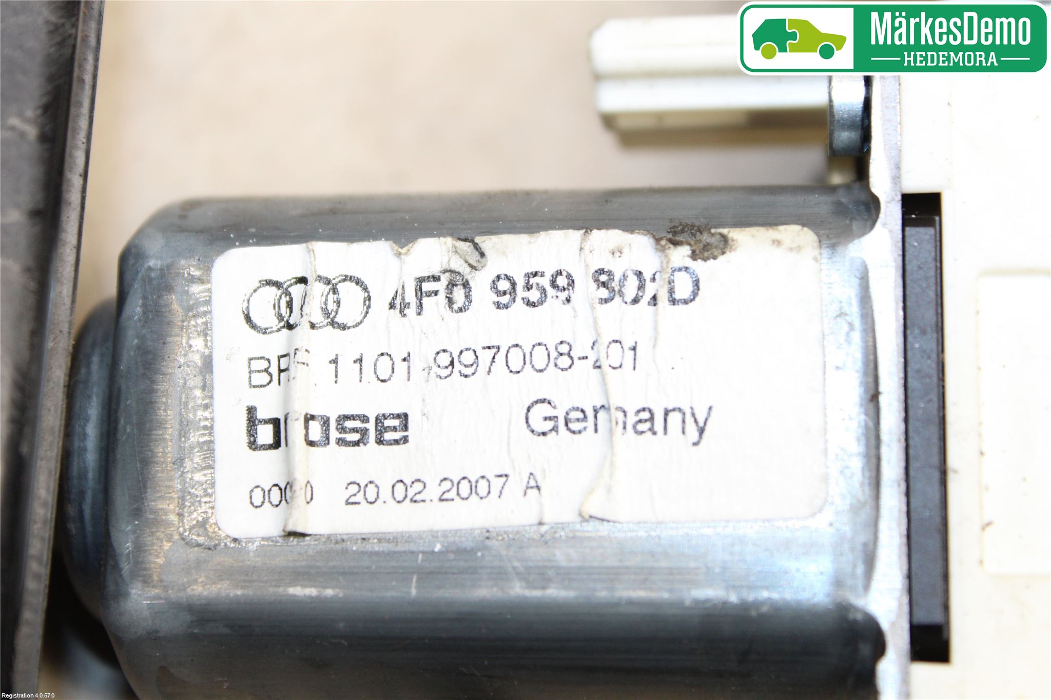 Audi A6/S6     05-11 Vindusheis El Komp
