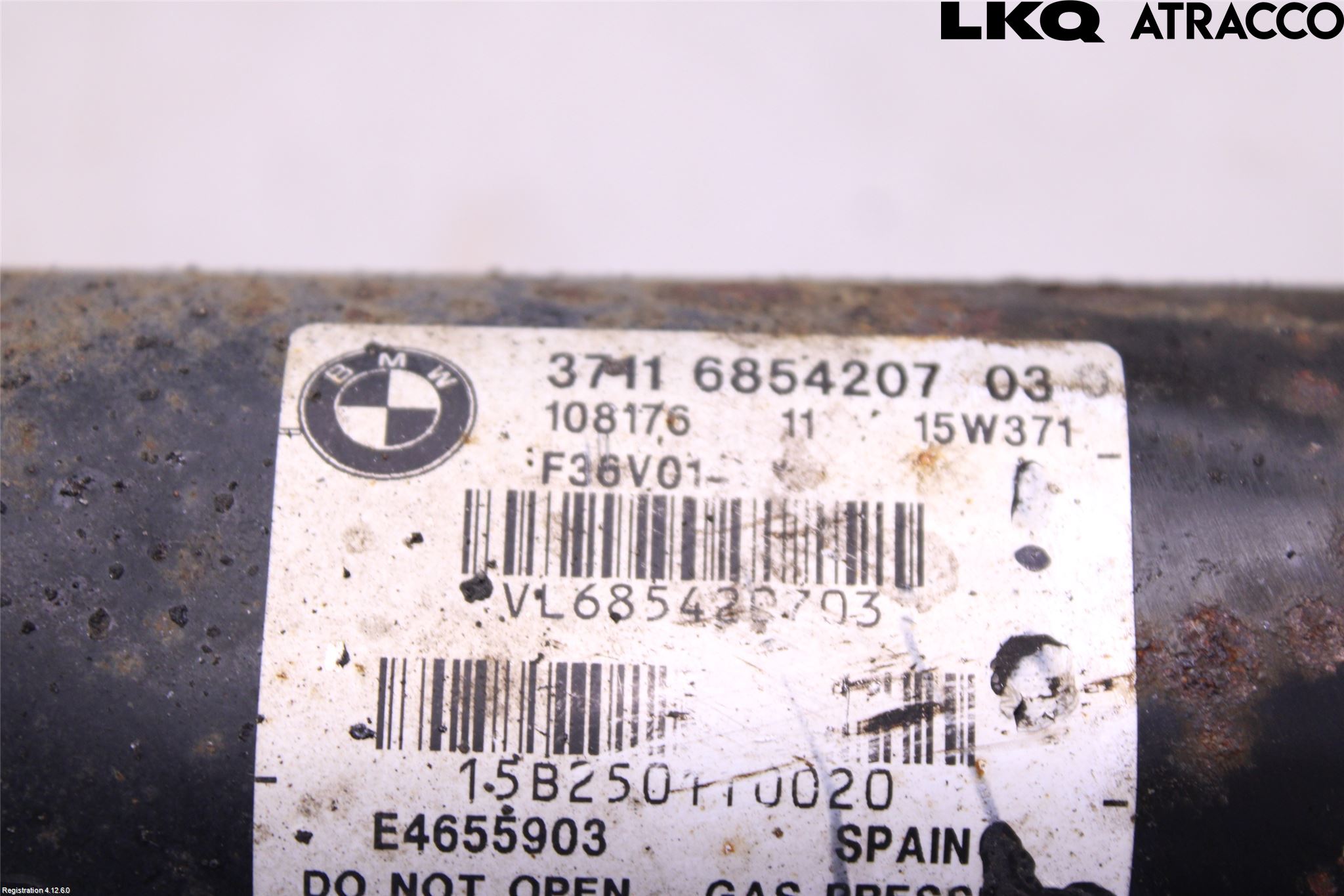 BMW 4 F32/F33/F82/F83 13-20 Fjærbein Foran Venstre