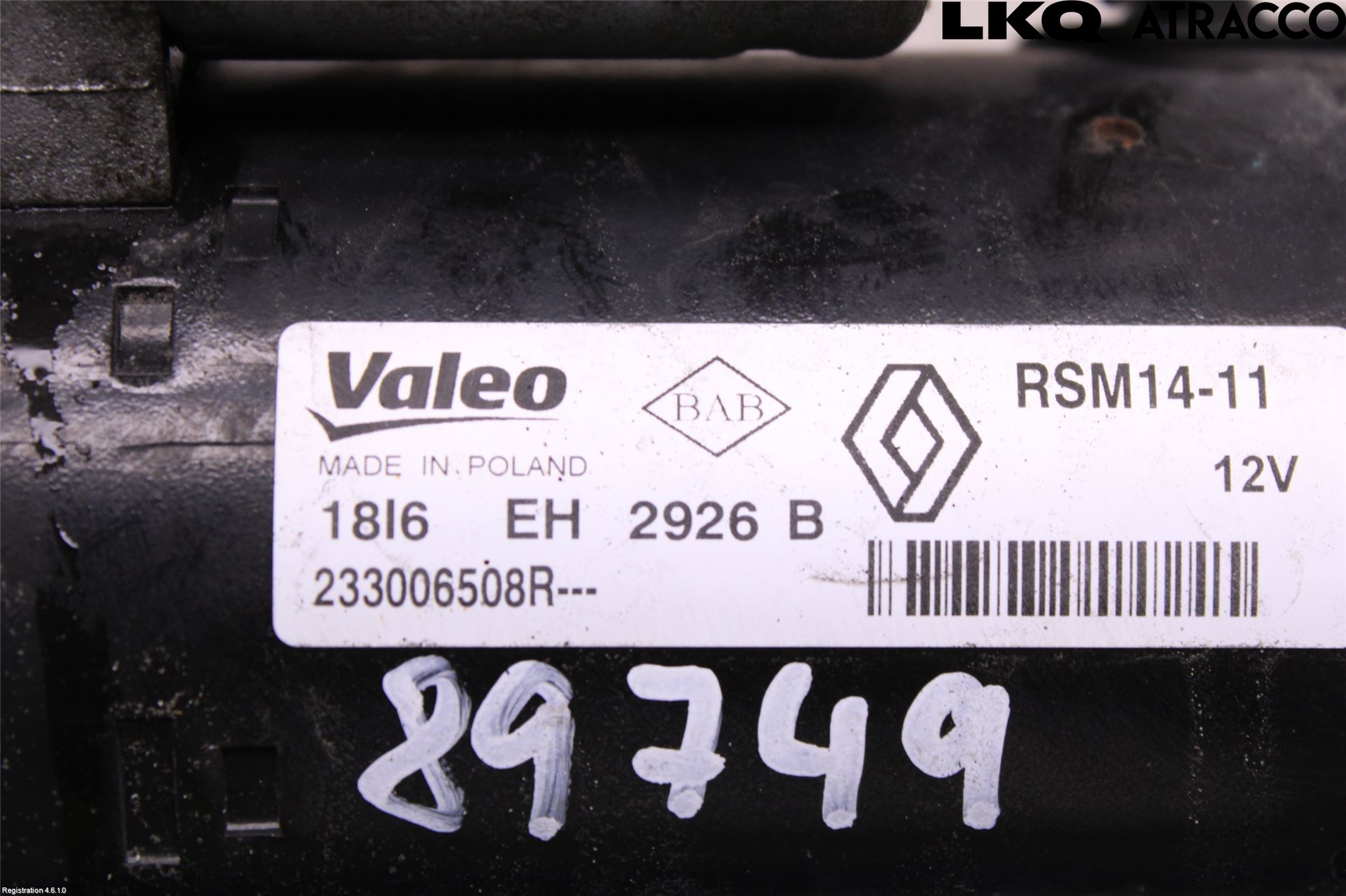 Mercedes-Benz MB CITAN (W415) 13-21 Startmotor Diesel