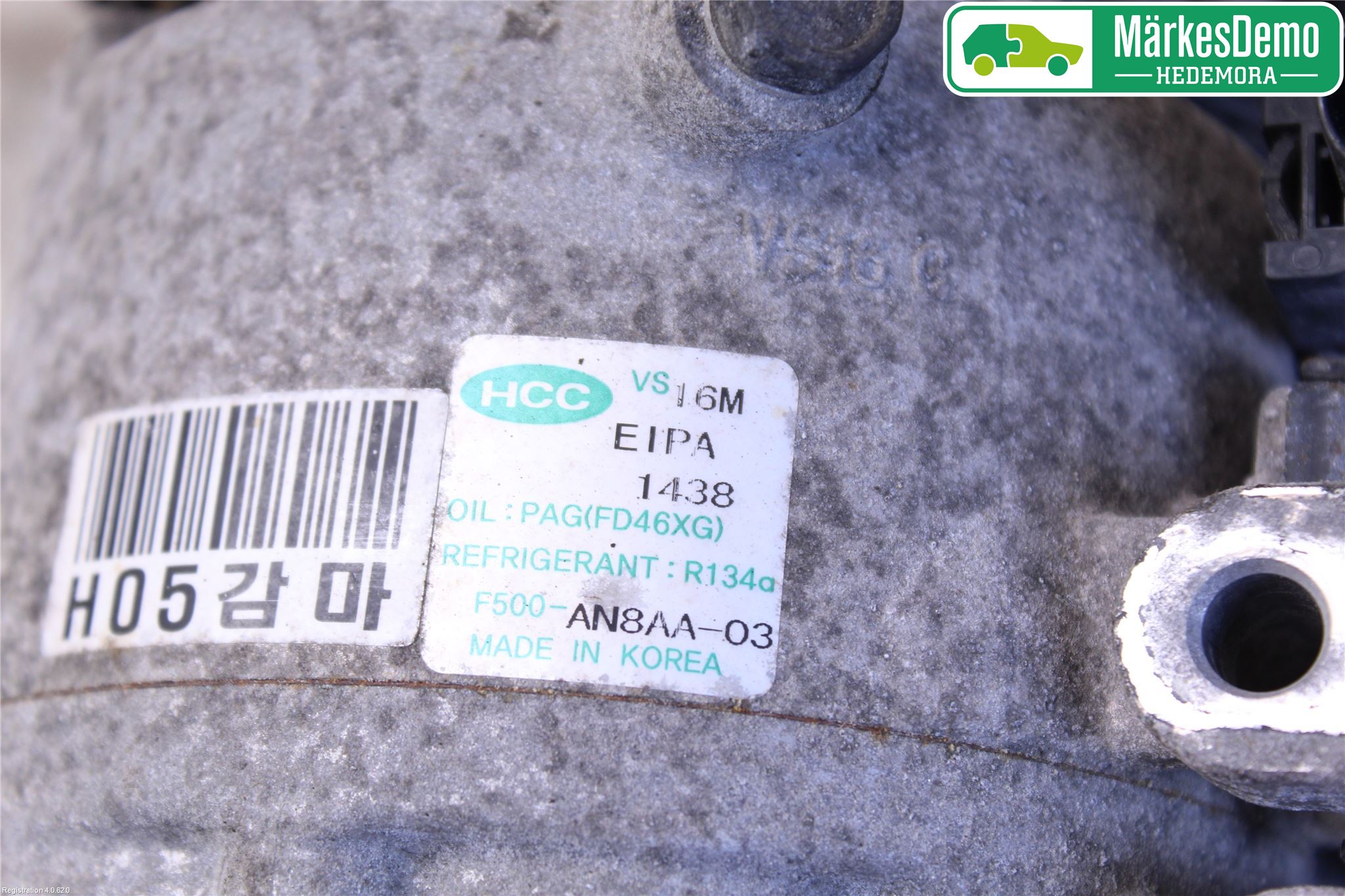 Kia CEED 06-12 Varme Ac Kompressor