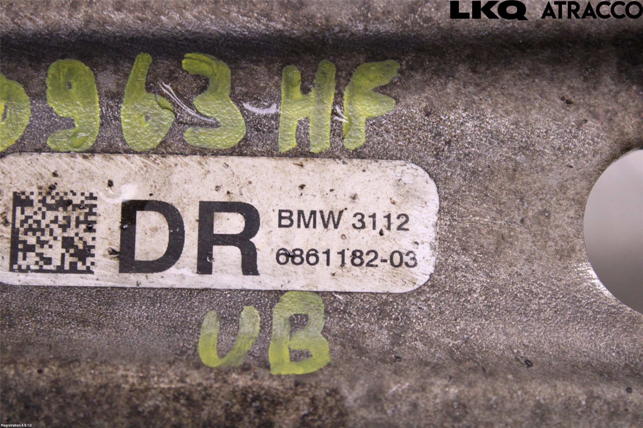 BMW 5 G30/G31/F90 17-23 Bærearm Foran Høyre Nedre