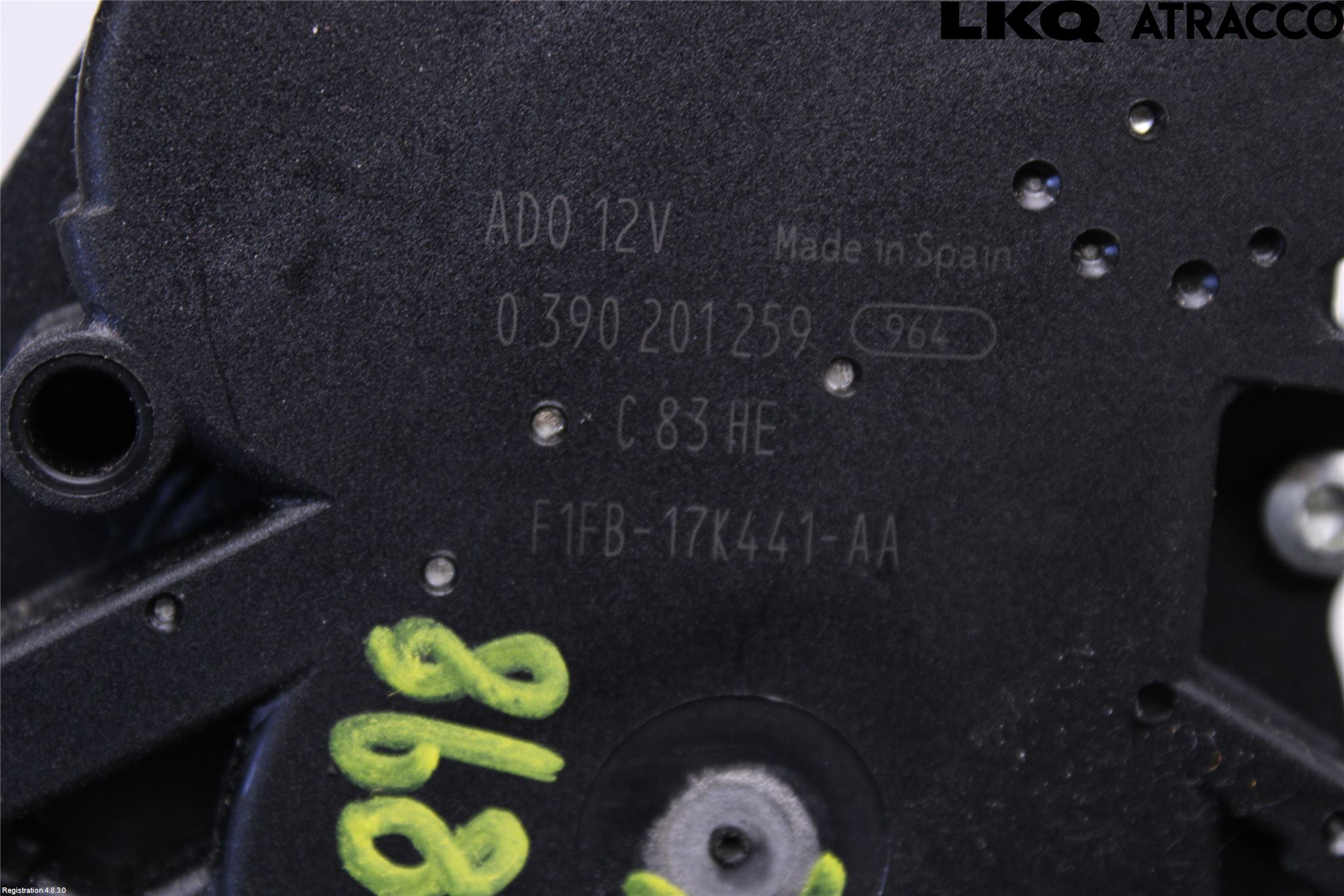 Ford FOCUS 15-18 Viskermotor Bakluke