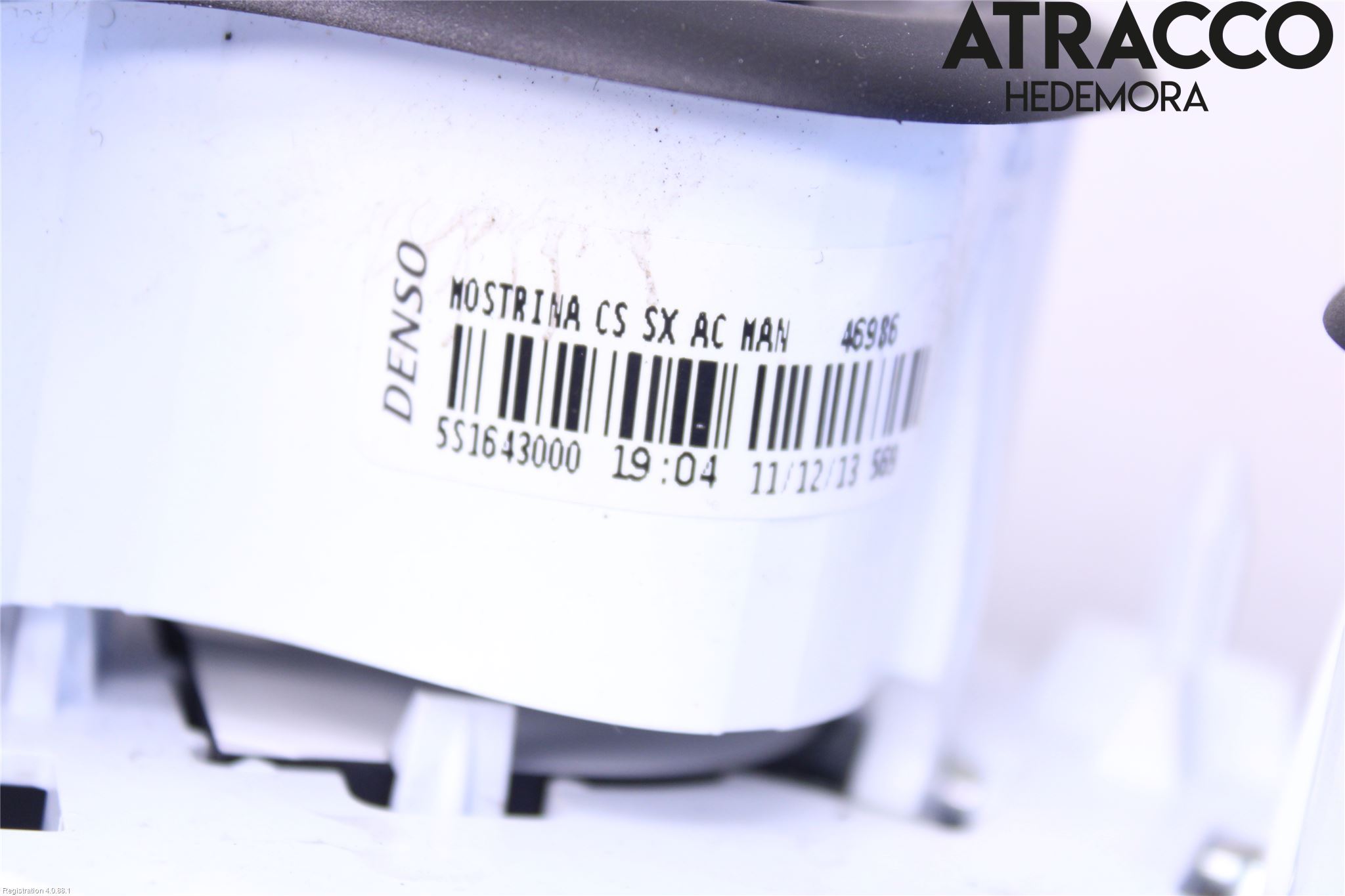 Fiat PANDA 12- Varme Ac Betjening-Display