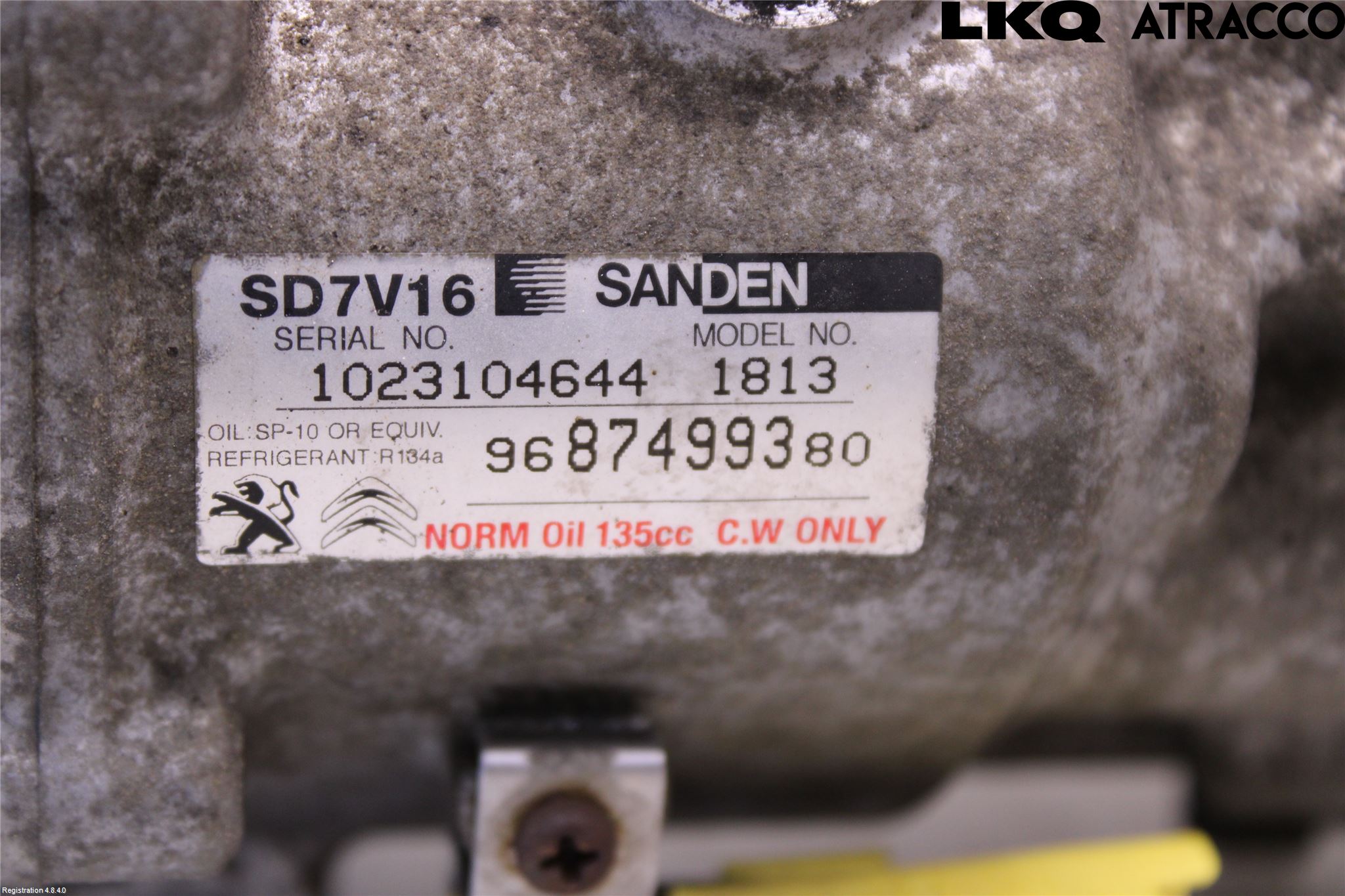 Citroen JUMPY 07-16 Varme Ac Kompressor