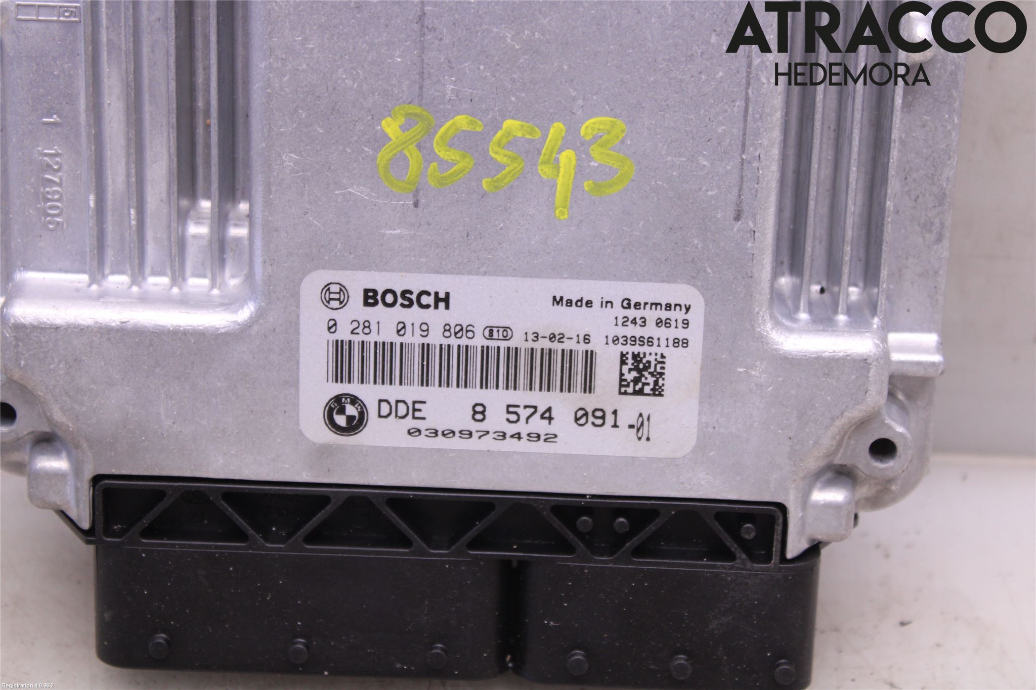 BMW 5 F10/F11/F18 09-17 Styreenhet Dieselpumpe
