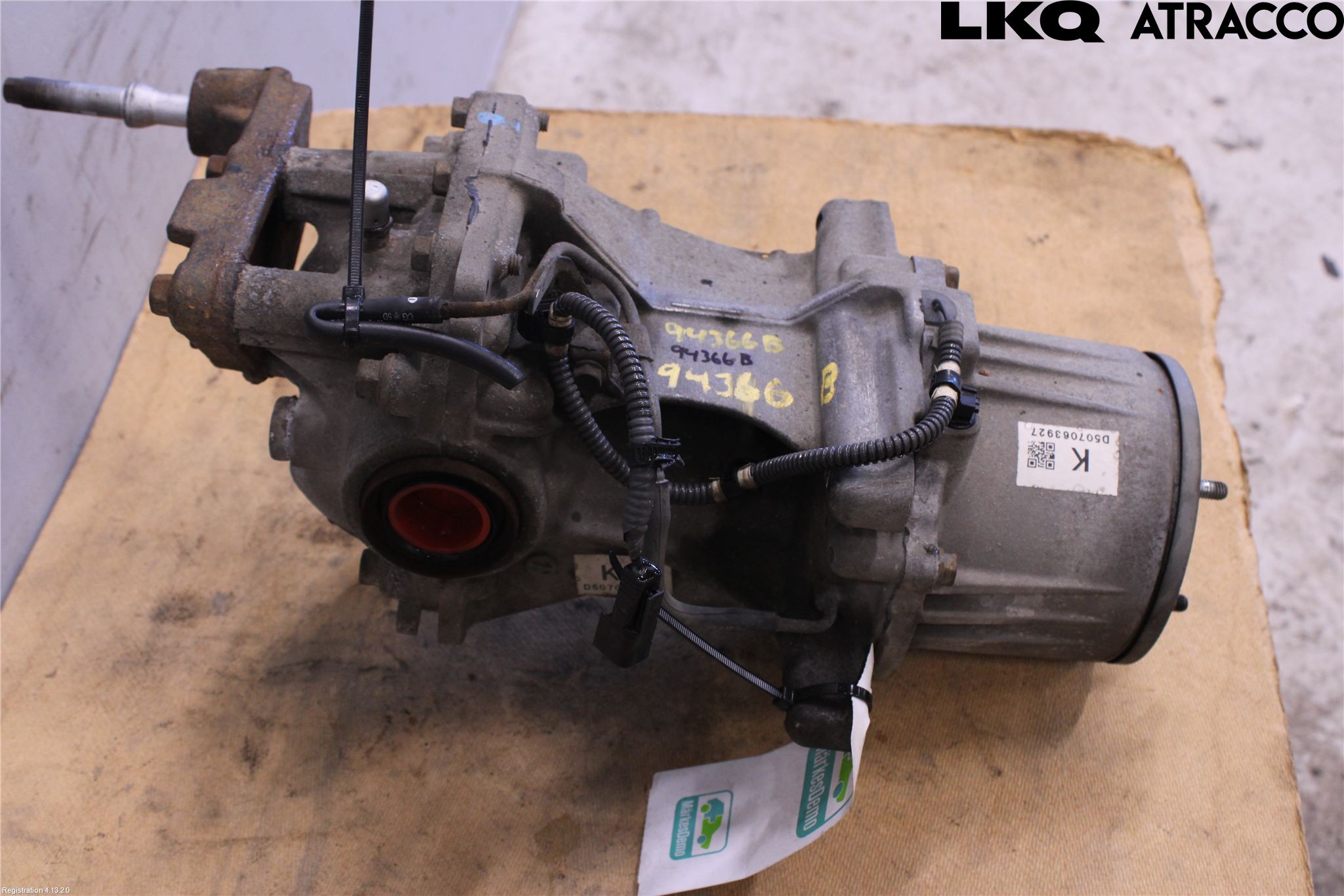 Mazda 6 13- Bakaksel Kardang Bak -Diff