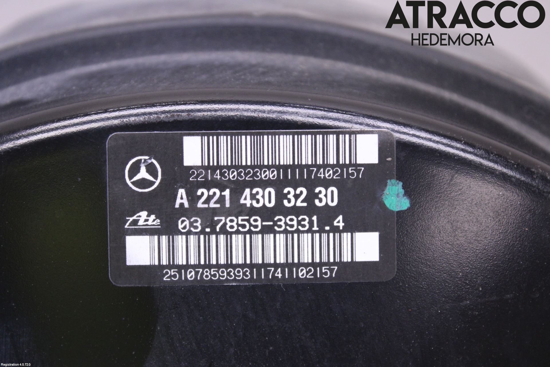 Mercedes-Benz MB S-KLASS (W221) 05-13 Bremseservo