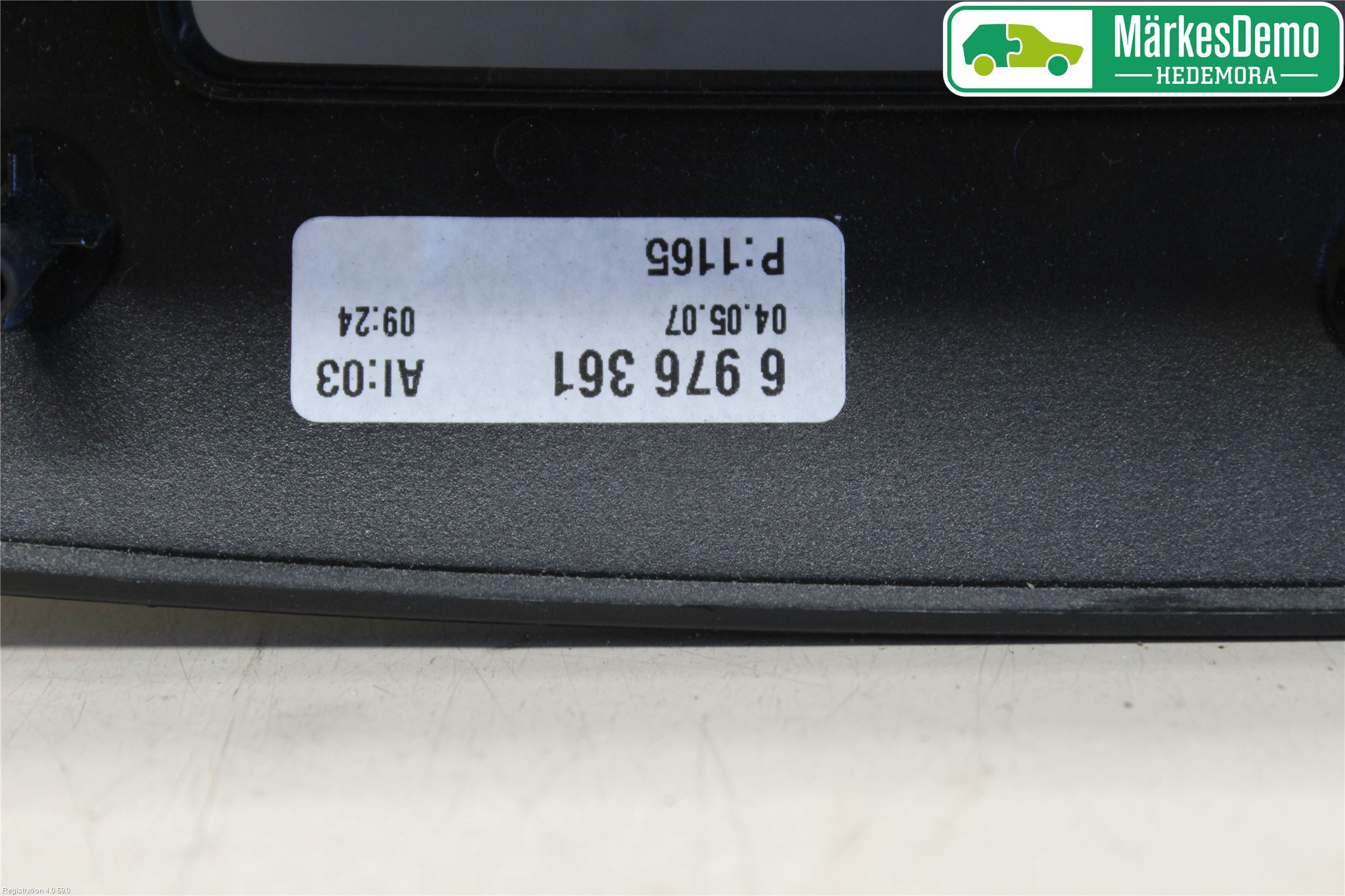 BMW 5 E60/61 Sed/Tou 02-10 Varme Ac Betjening-Display