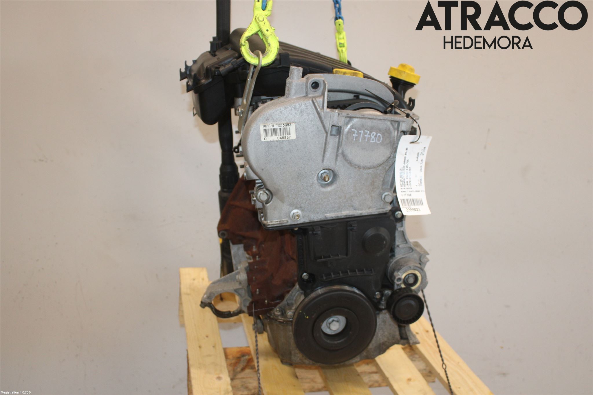 Renault SCÉNIC/GRAND 07-09 Motor Bensin