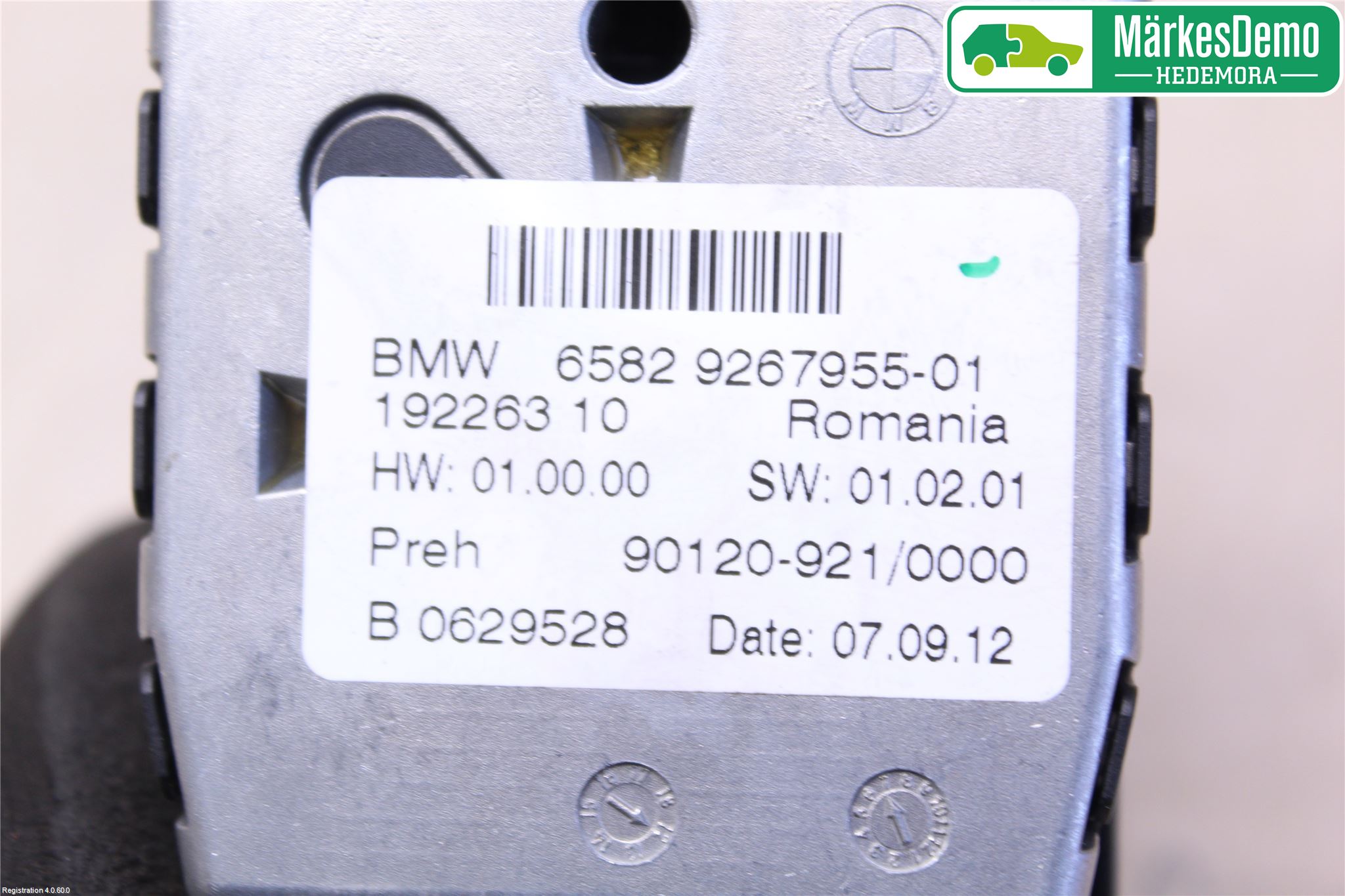 BMW 3 F30/F31/F80 12-19 Bryter Multifunksjon