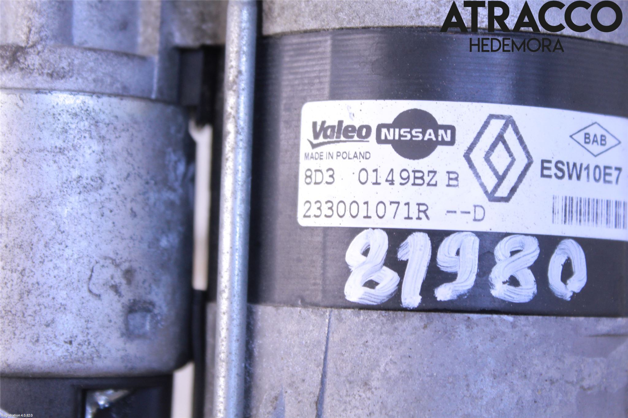 Renault CLIO IV 12-16 Startmotor