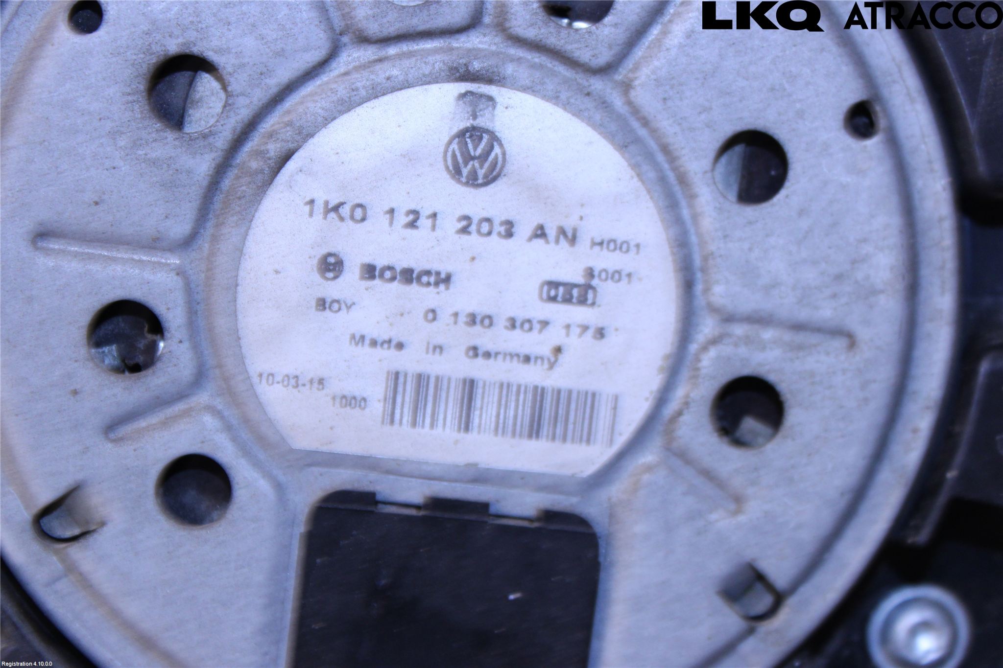 Volkswagen VW GOLF PLUS/CROSS GOLF 04-14 Kjølevifte Elektrisk
