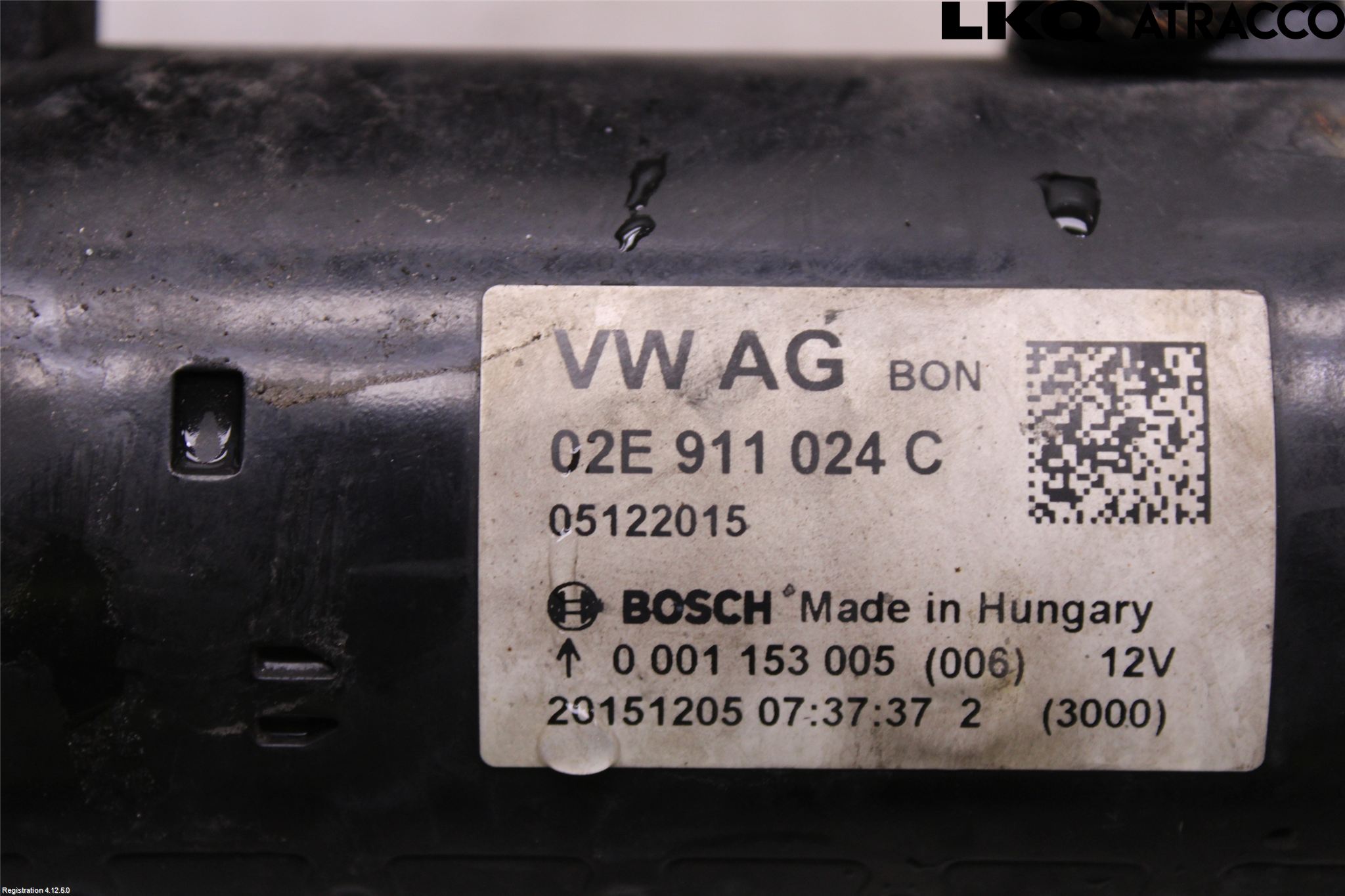 Volkswagen VW TRANSP/CARAVELLE (T6) 16-22 Startmotor Diesel