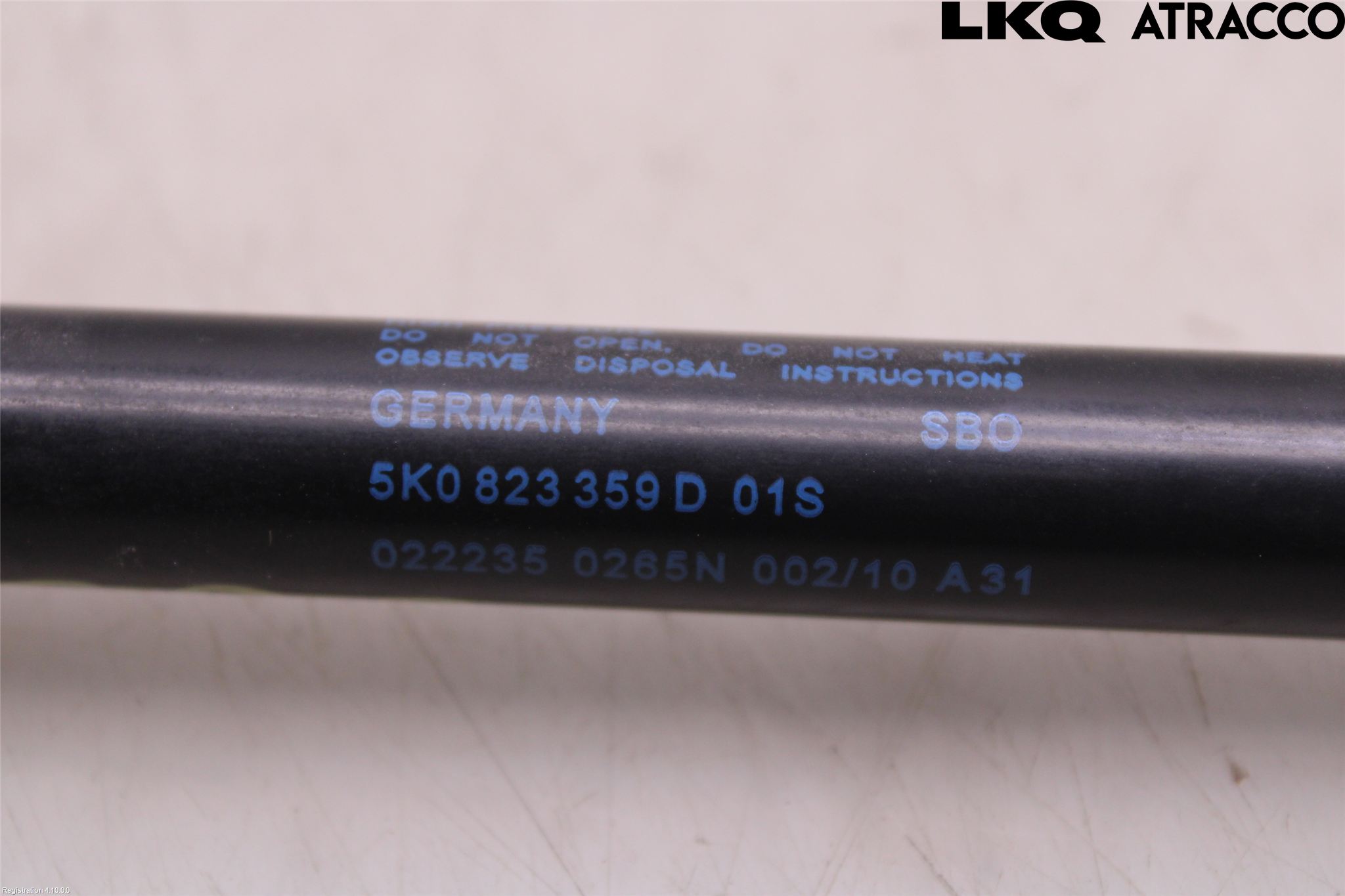 Volkswagen VW GOLF VI 09-13 Panser Demper-Gassfjær