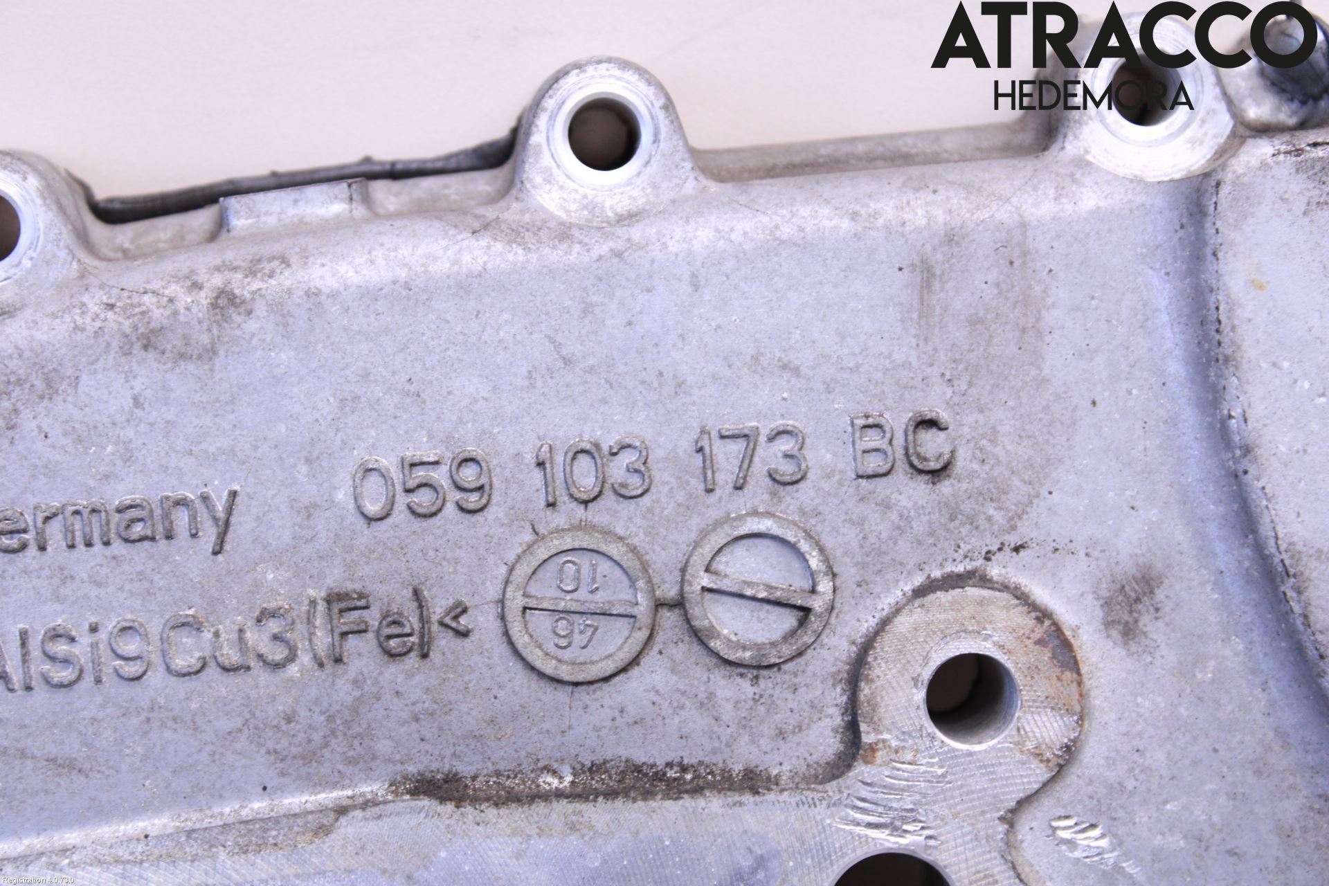 Audi Q5 09-16 Registerreim Deksel