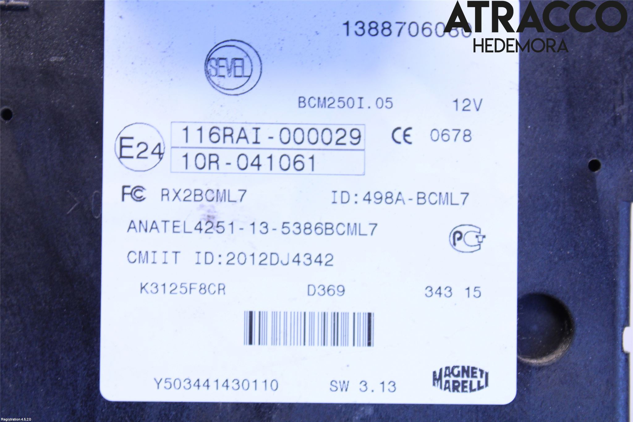 Fiat DUCATO 15-23 Sikringsboks - Elsentral