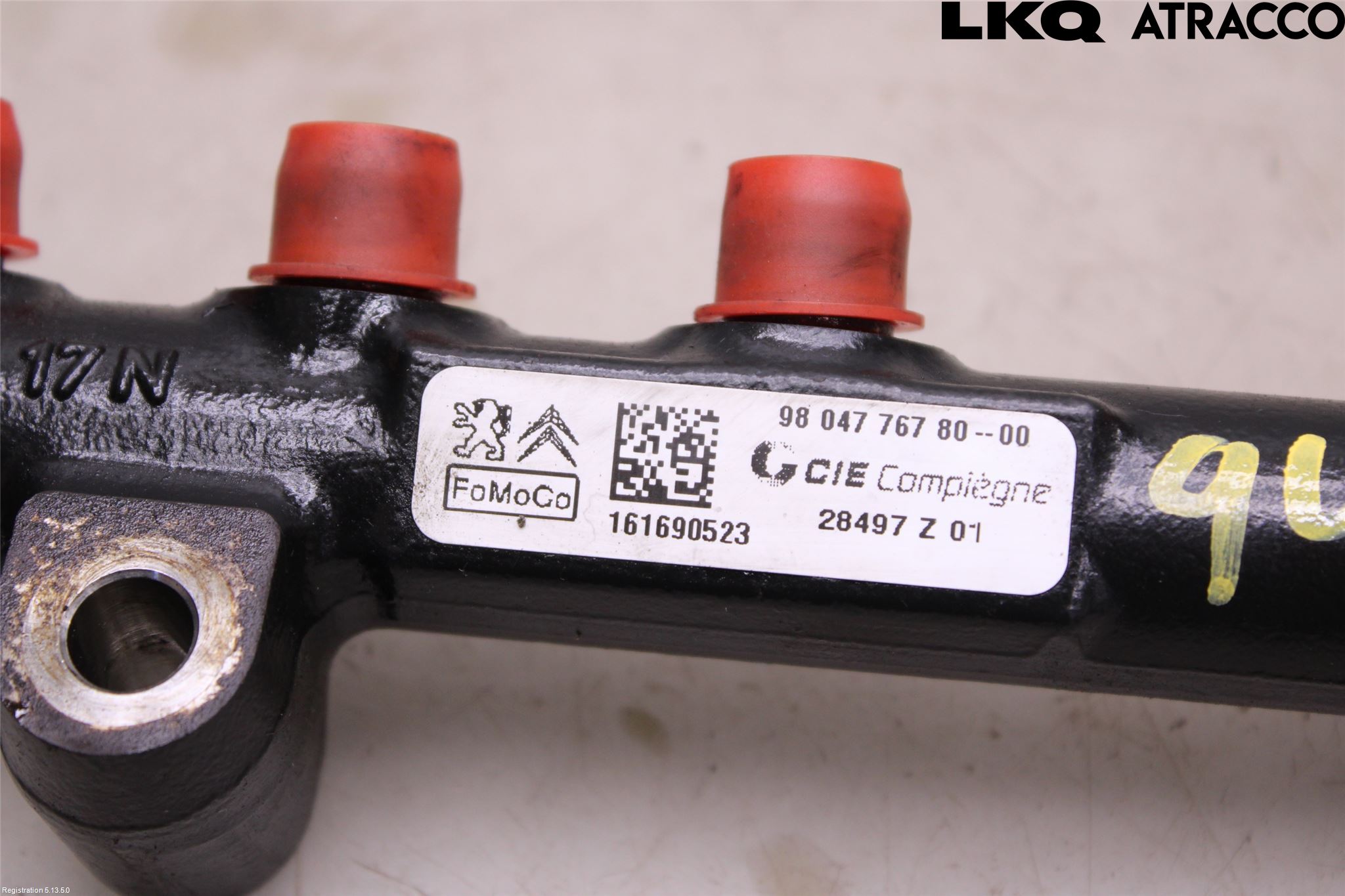 Citroen C4 GRAND PICASSO 14-18 Inj. Fuelrail
