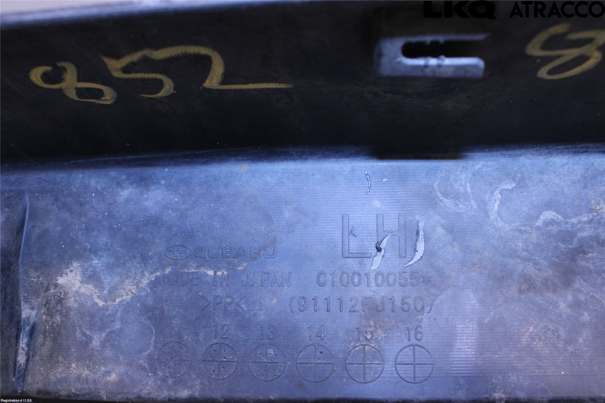 Subaru XV 12-17 Kanalskjørt Venstre