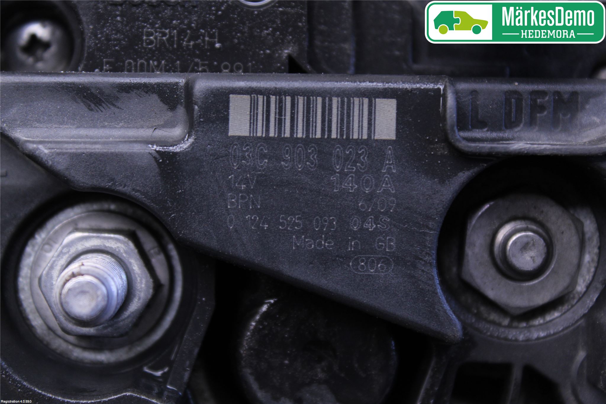 Volkswagen VW GOLF PLUS/CROSS GOLF 04-14 Dynamo